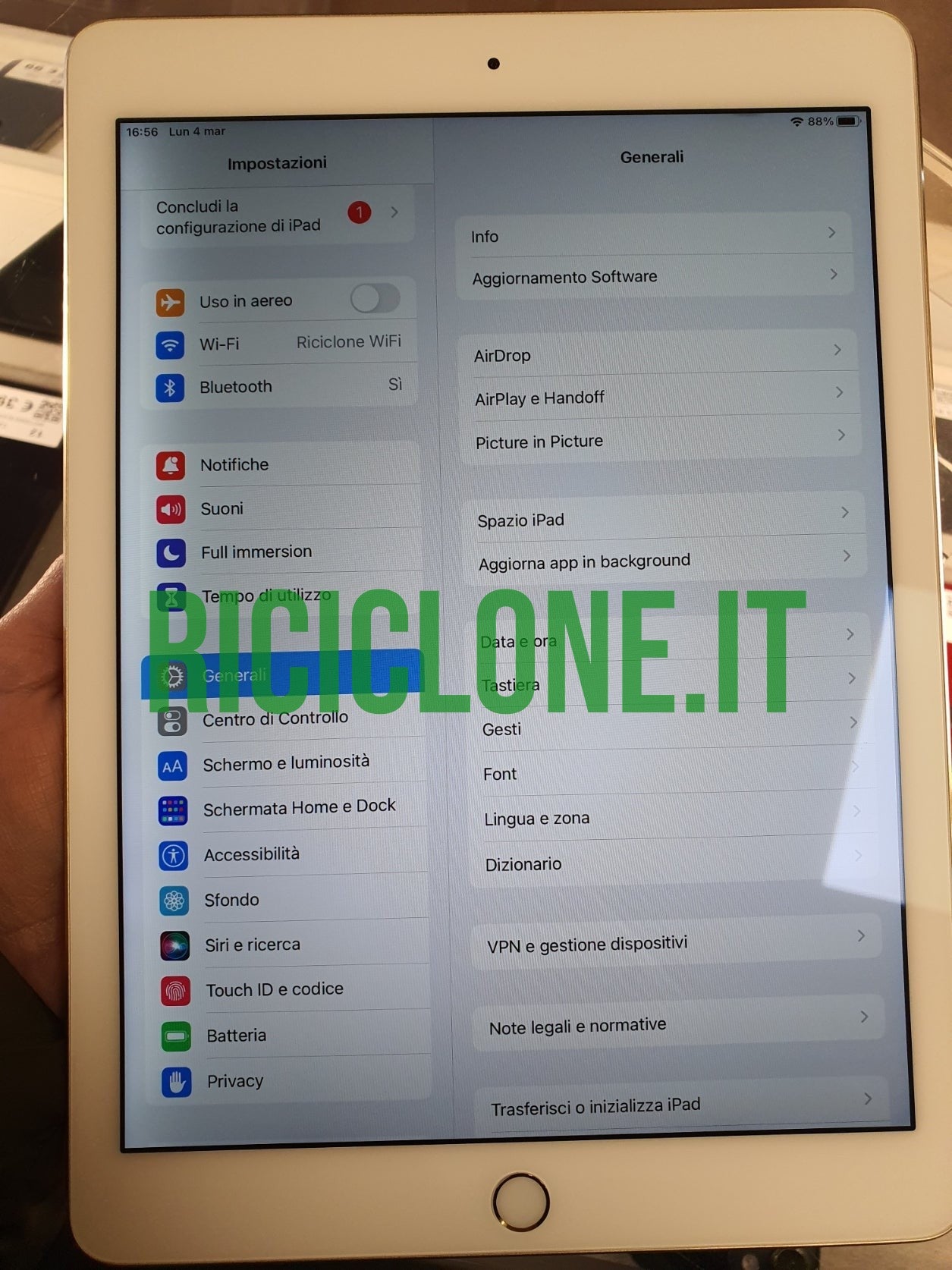 Apple iPad Air 2 2014 - 128gb - wifi- oro