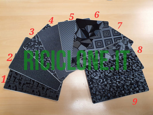 Pellicola idrogel nera per retro smartphone