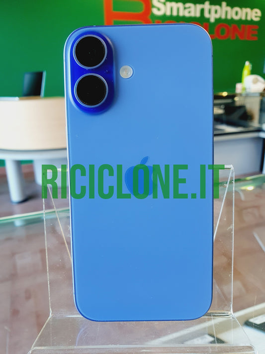 Apple iPhone 16 - 256gb - blu NUOVO