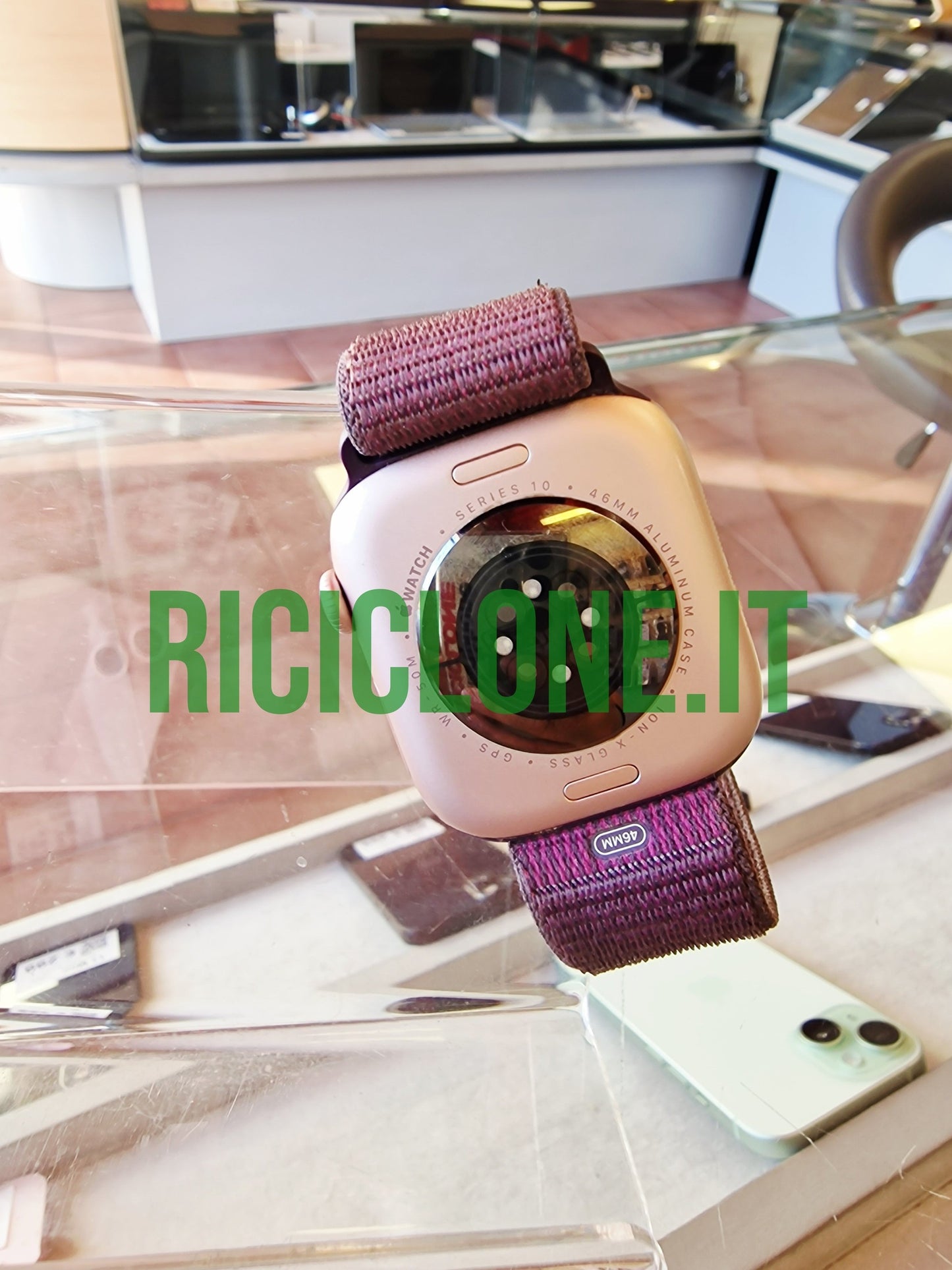 Apple Watch Serie 10 GPS - 46mm - alluminio - rosa