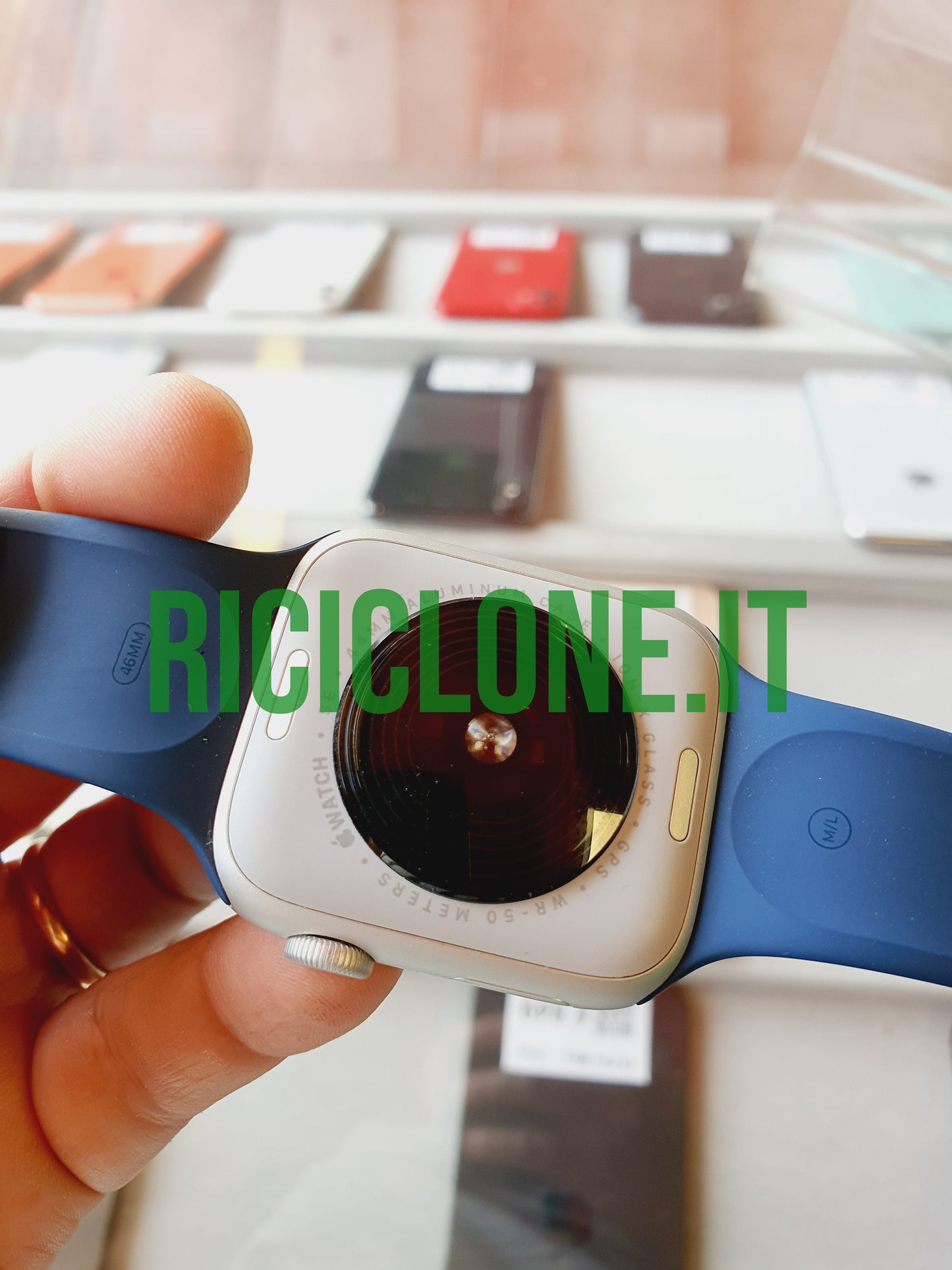 Apple Watch SE 2022 GPS - 44mm - alluminio - argento