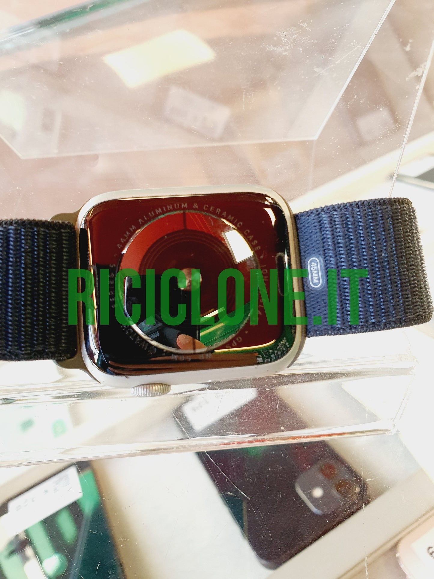 Apple Watch Serie 5 GPS - 44mm - alluminio -argento