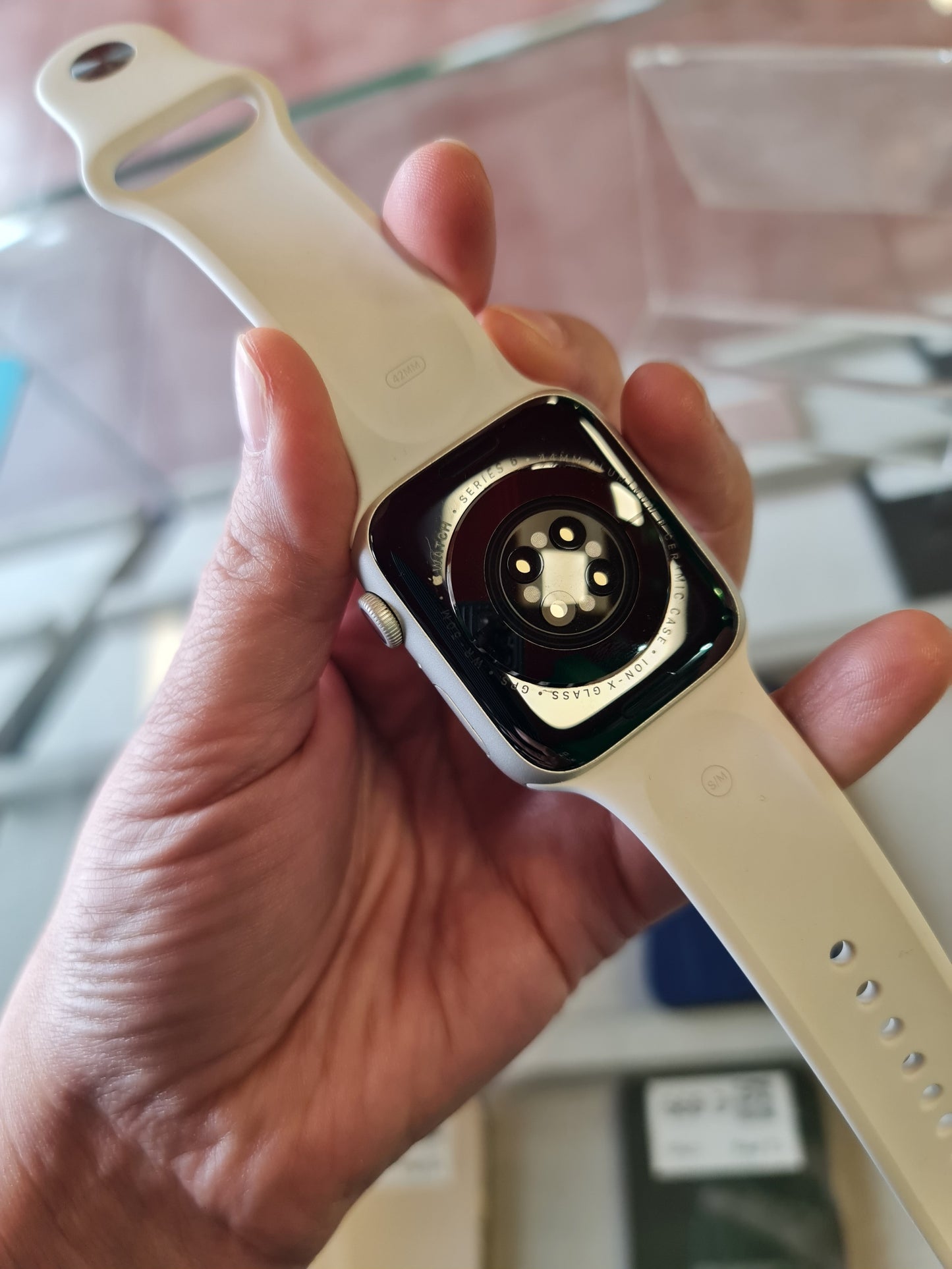 Apple Watch Serie 6 cell - 44mm - alluminio - argento