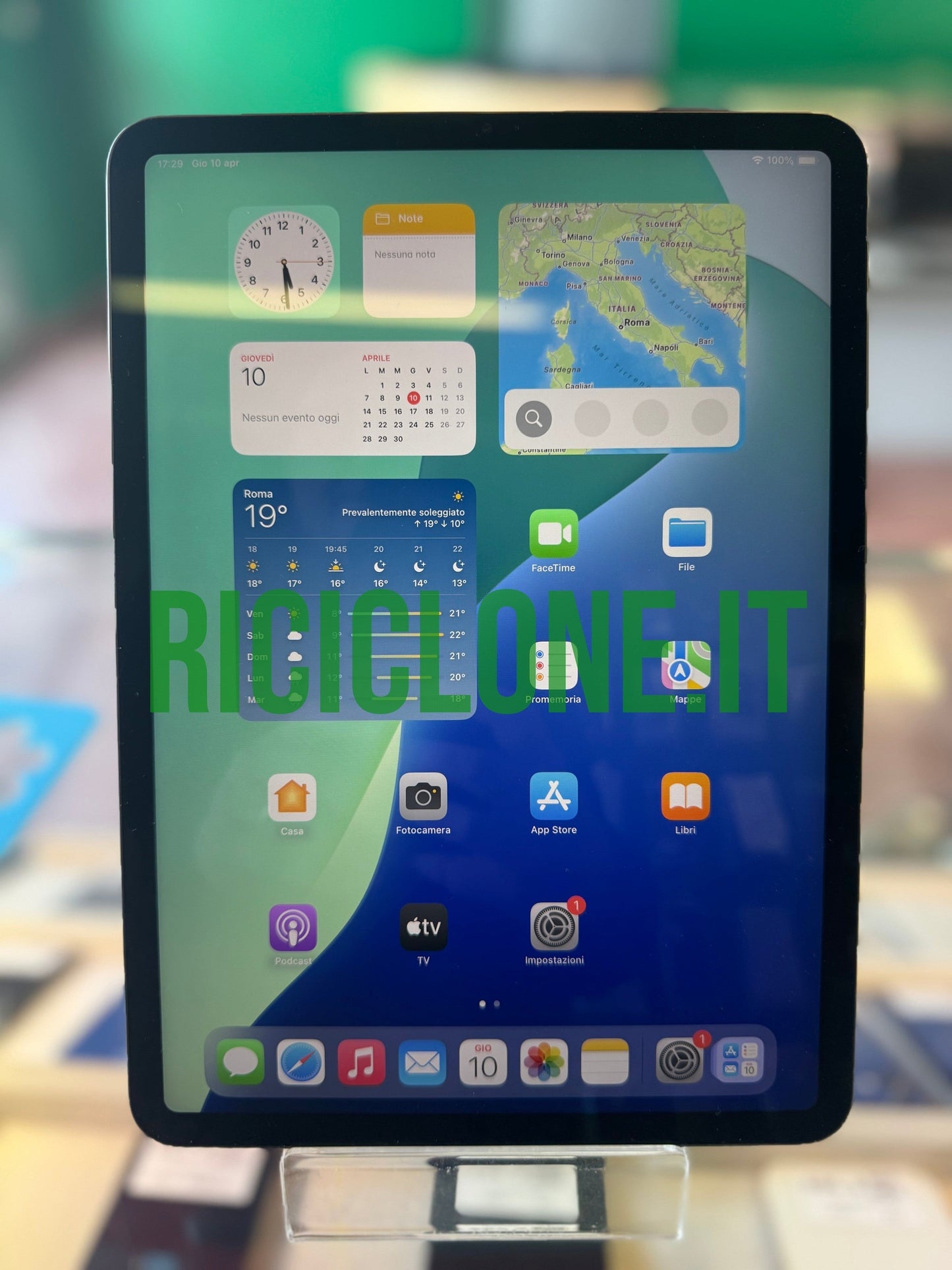 Apple iPad Pro 2a gen. 2020 - 12,9" - 128gb - wifi - argento