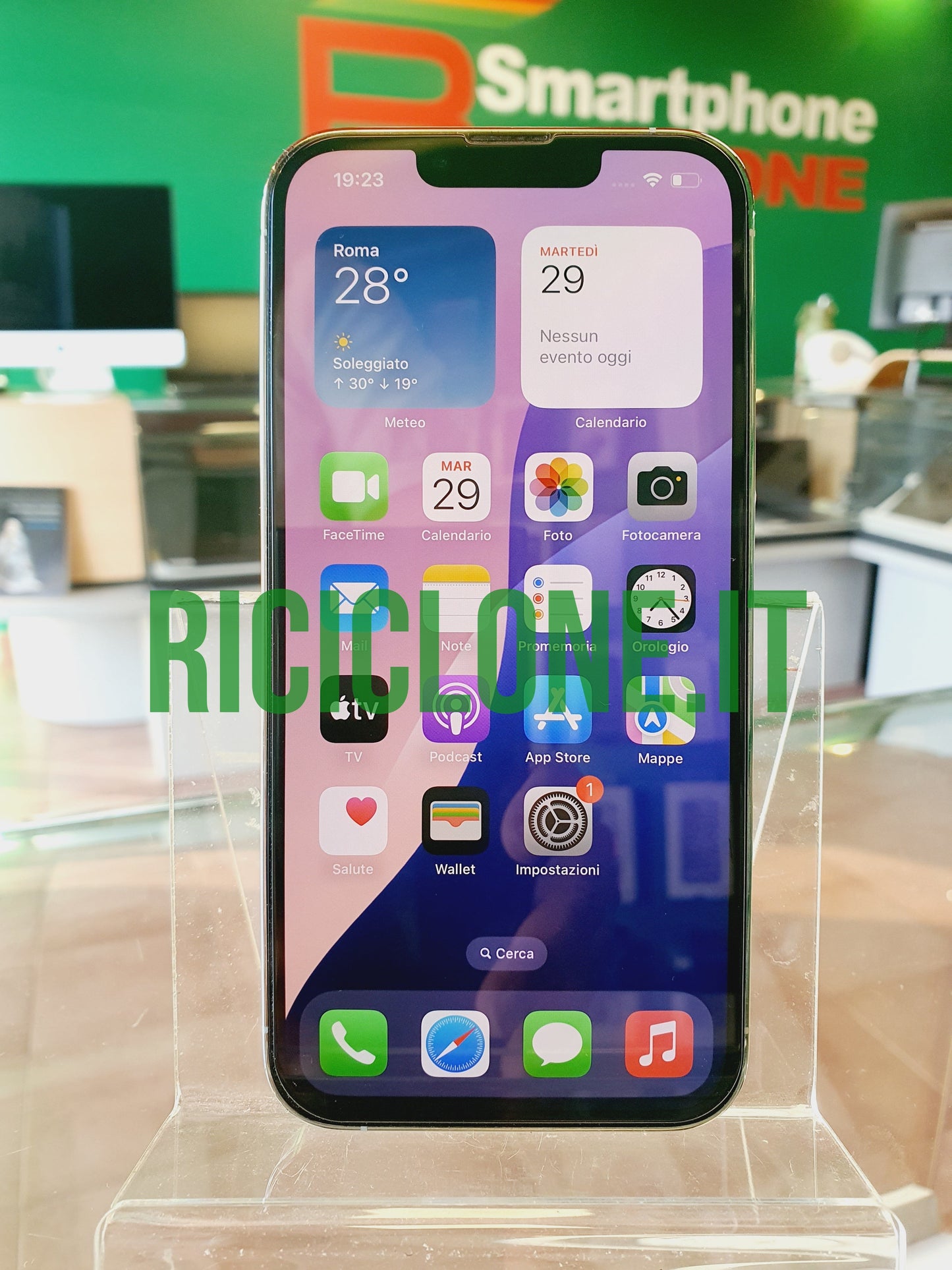 Apple iPhone 13 Pro - 256gb - argento