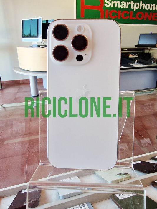 Apple iPhone 16 Pro - 256gb - bianco
