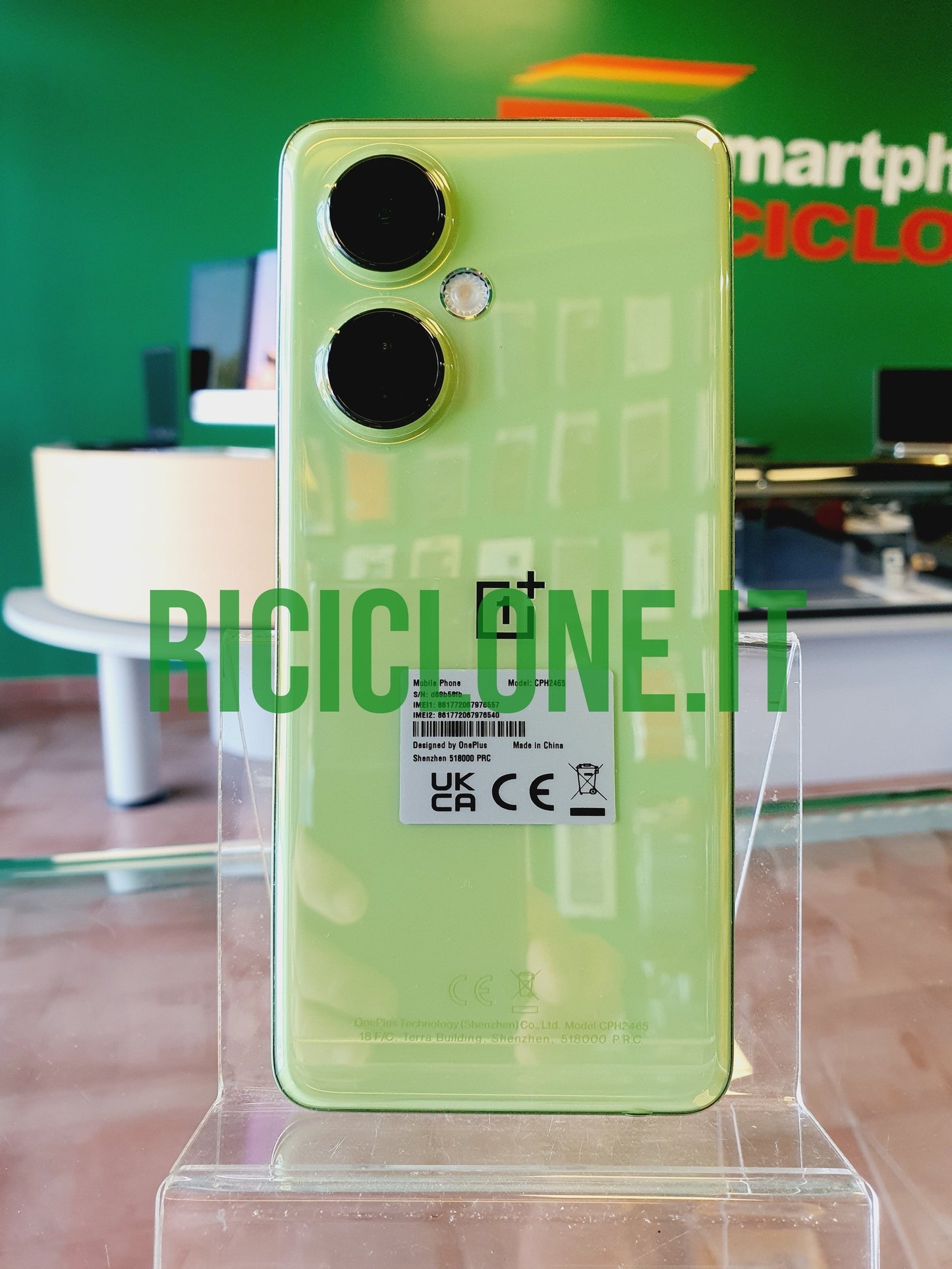 OnePlus Nord CE 3 Lite 5G - 128gb - verde