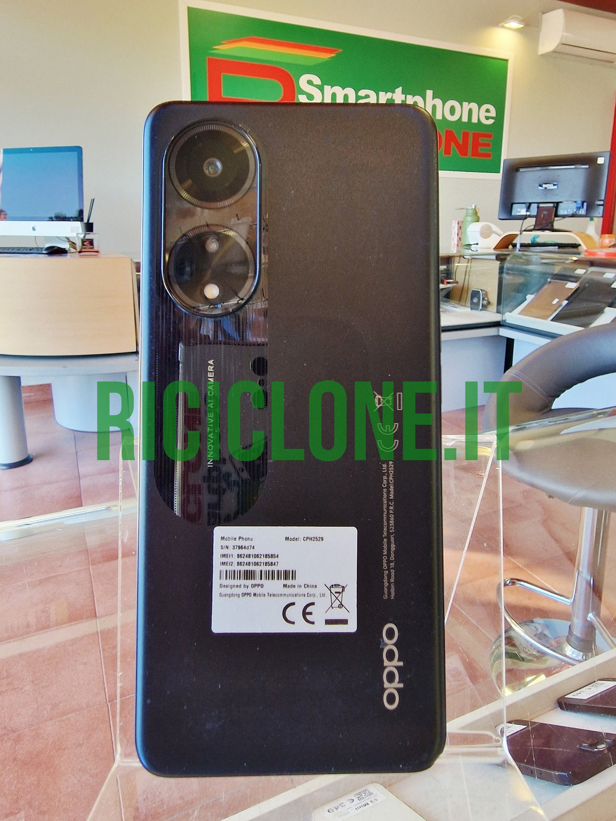 Oppo A98 - 256gb - nero