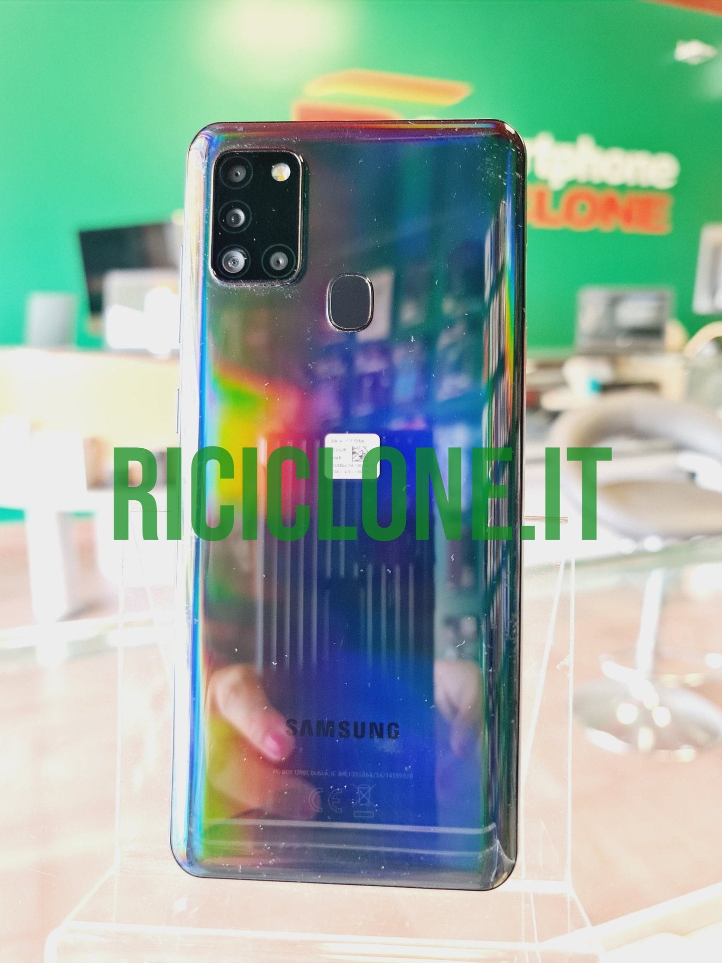 Samsung Galaxy A21s - 32gb - DS - nero