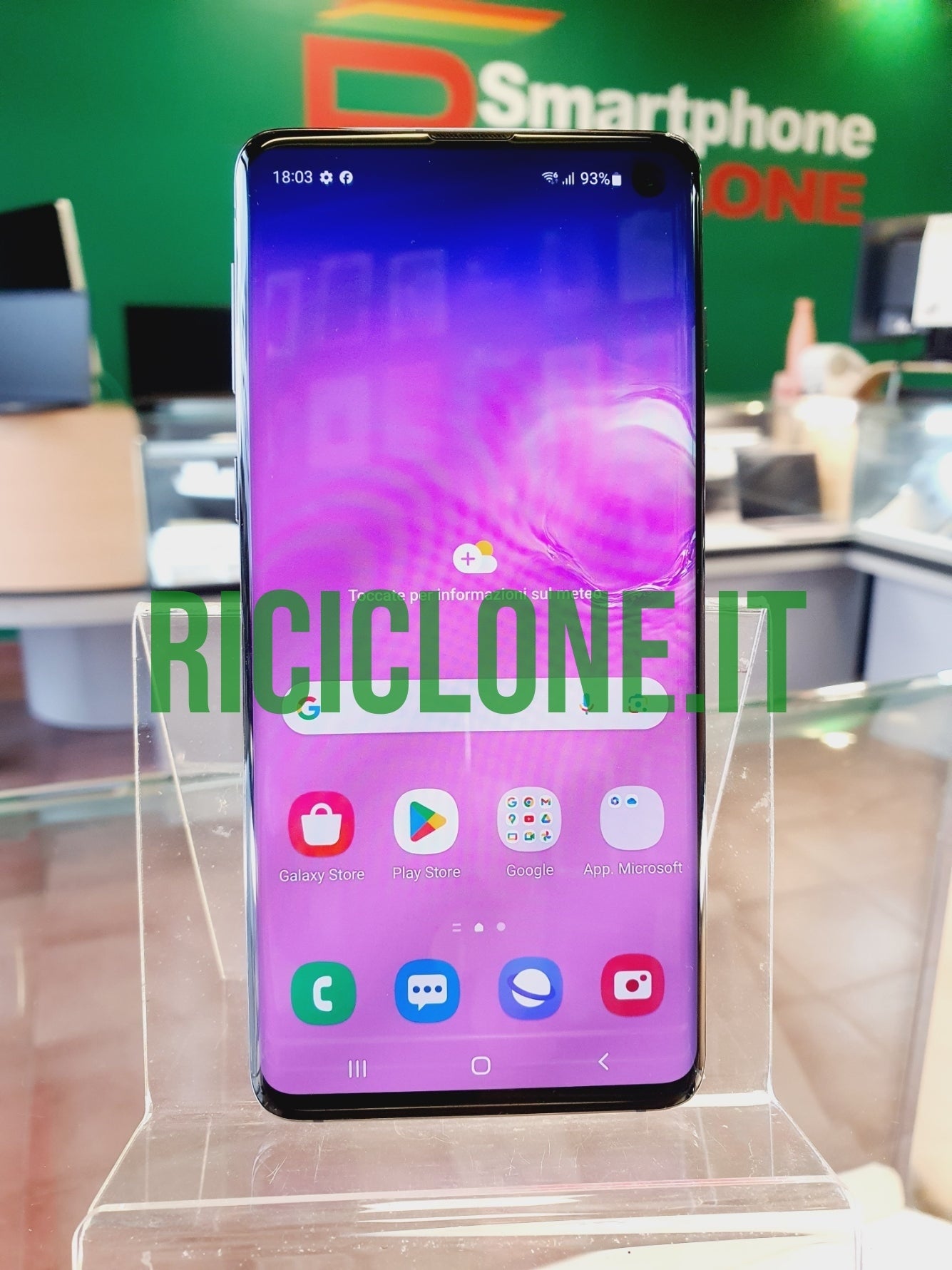 Samsung Galaxy S10 - 128gb - nero
