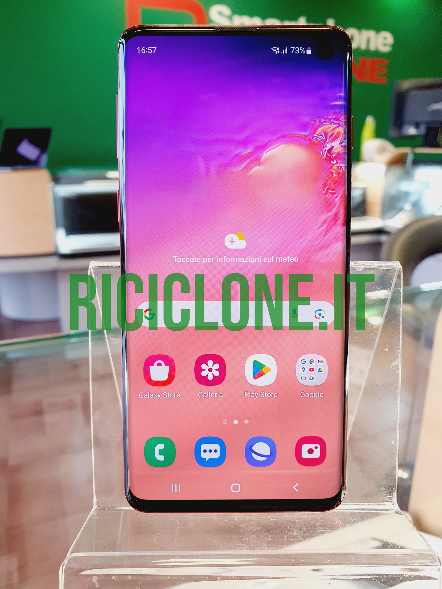 Samsung Galaxy S10 - 128gb - rosso