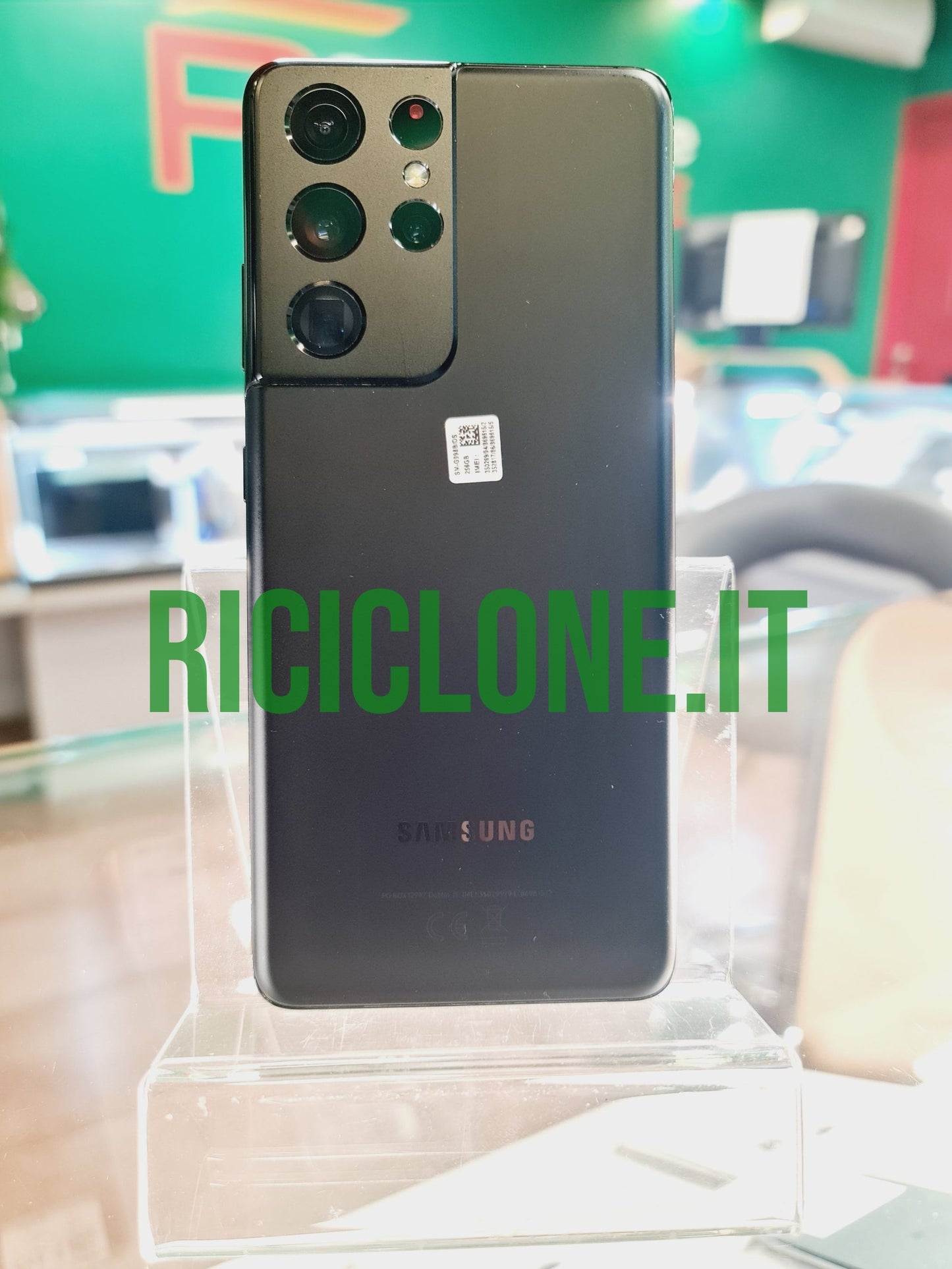 Samsung Galaxy S21 ultra - 256gb - 5G - nero