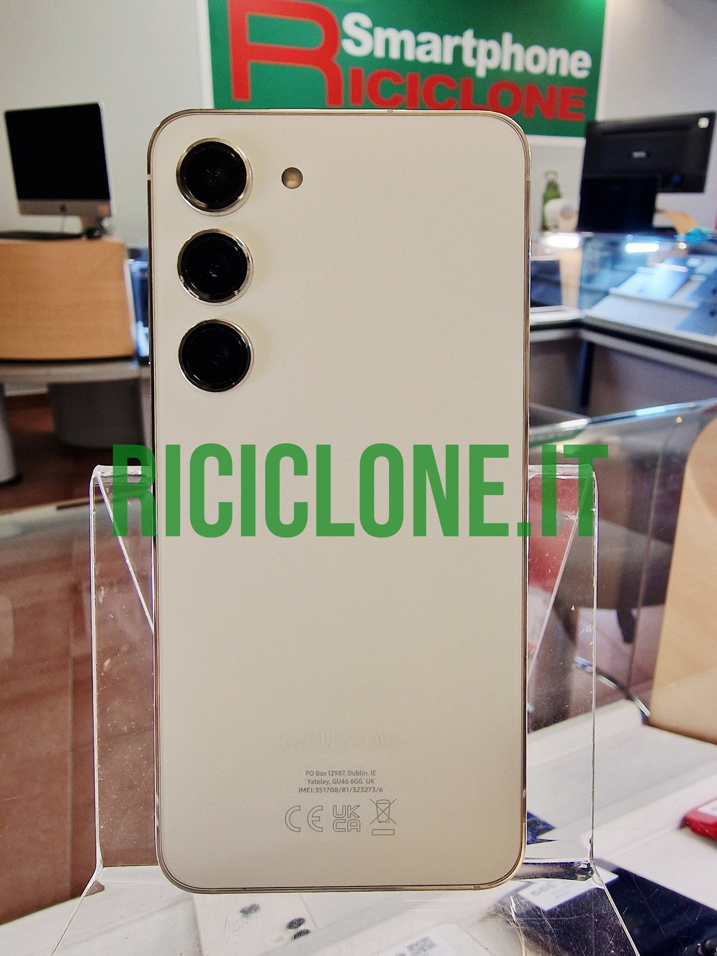 Samsung Galaxy S23 - 256gb - bianco