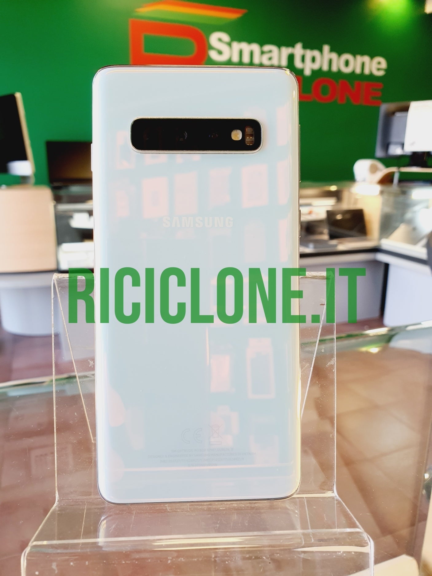 Samsung Galaxy S10 - 128gb - DS - bianco