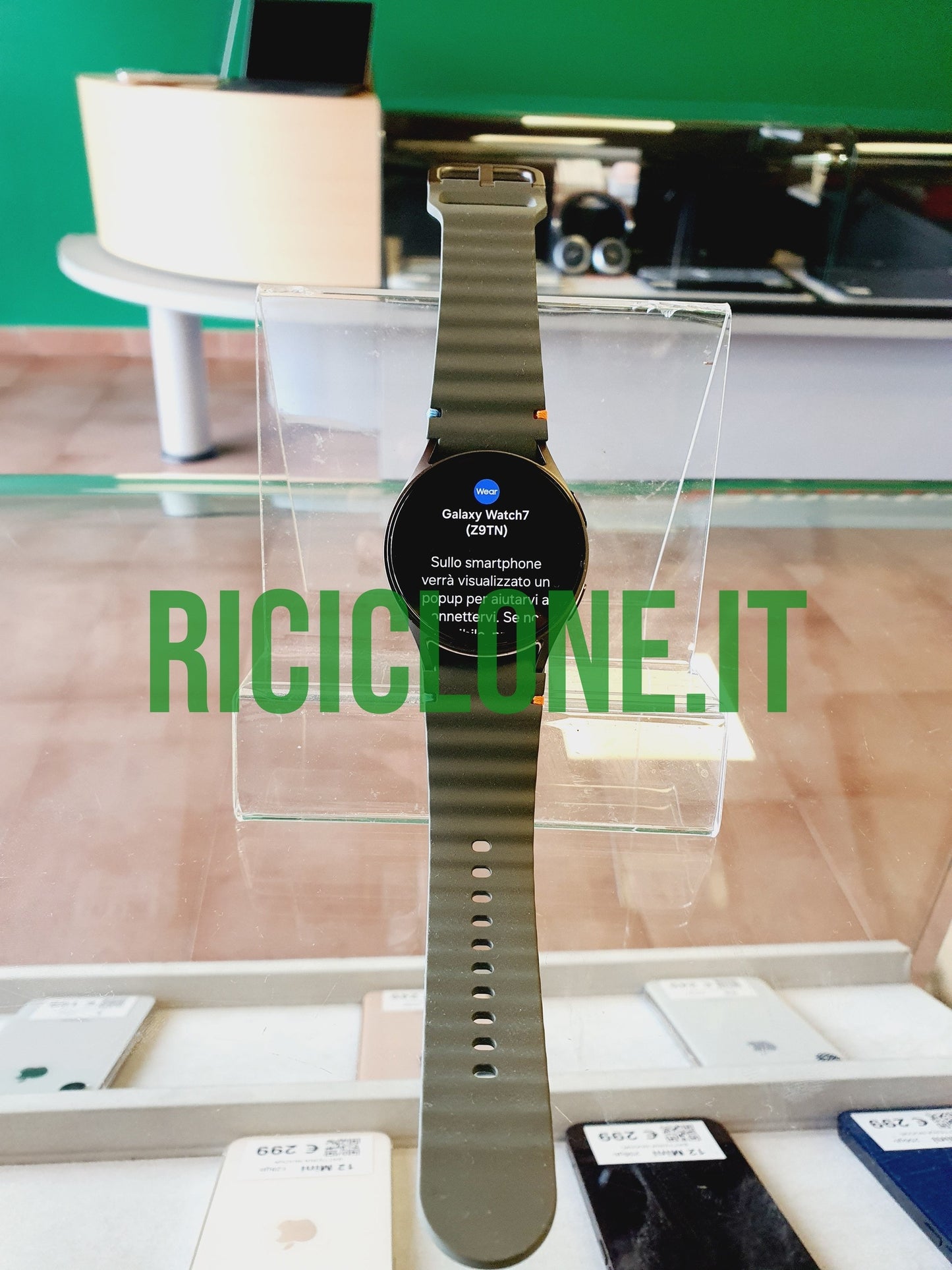 Samsung Galaxy Watch7 - 40 mm - GPS - verde NUOVO