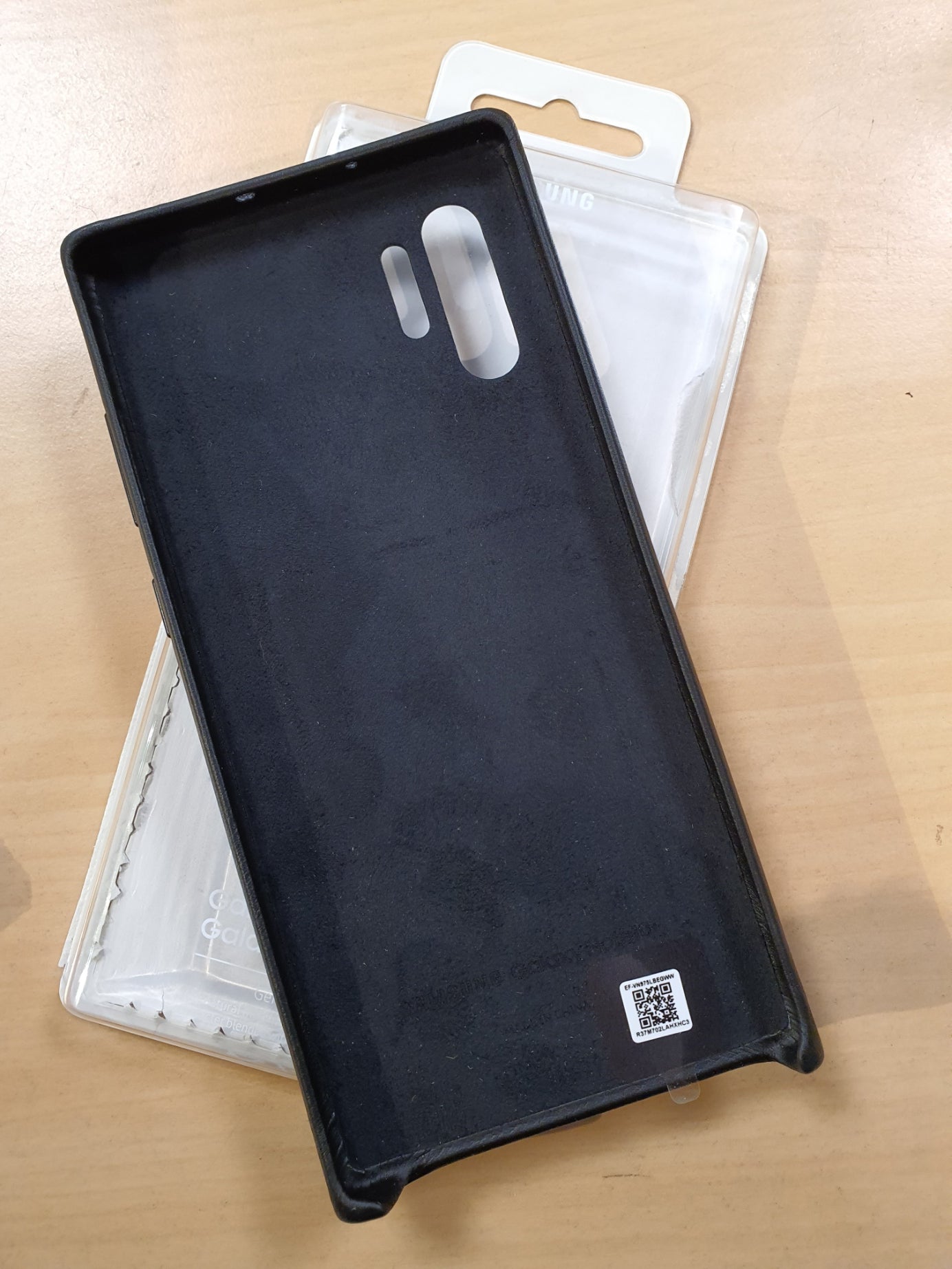 Cover Samsung Galaxy Note 10 plus pelle nera - Samsung