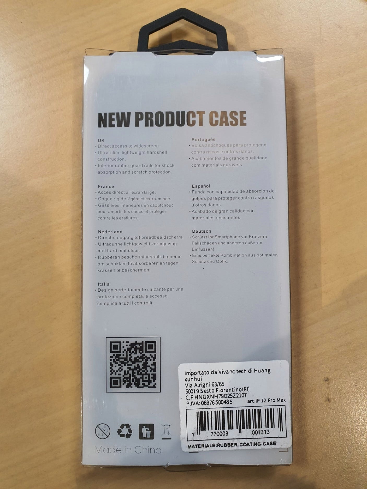 Cover Apple iPhone 12 in gomma