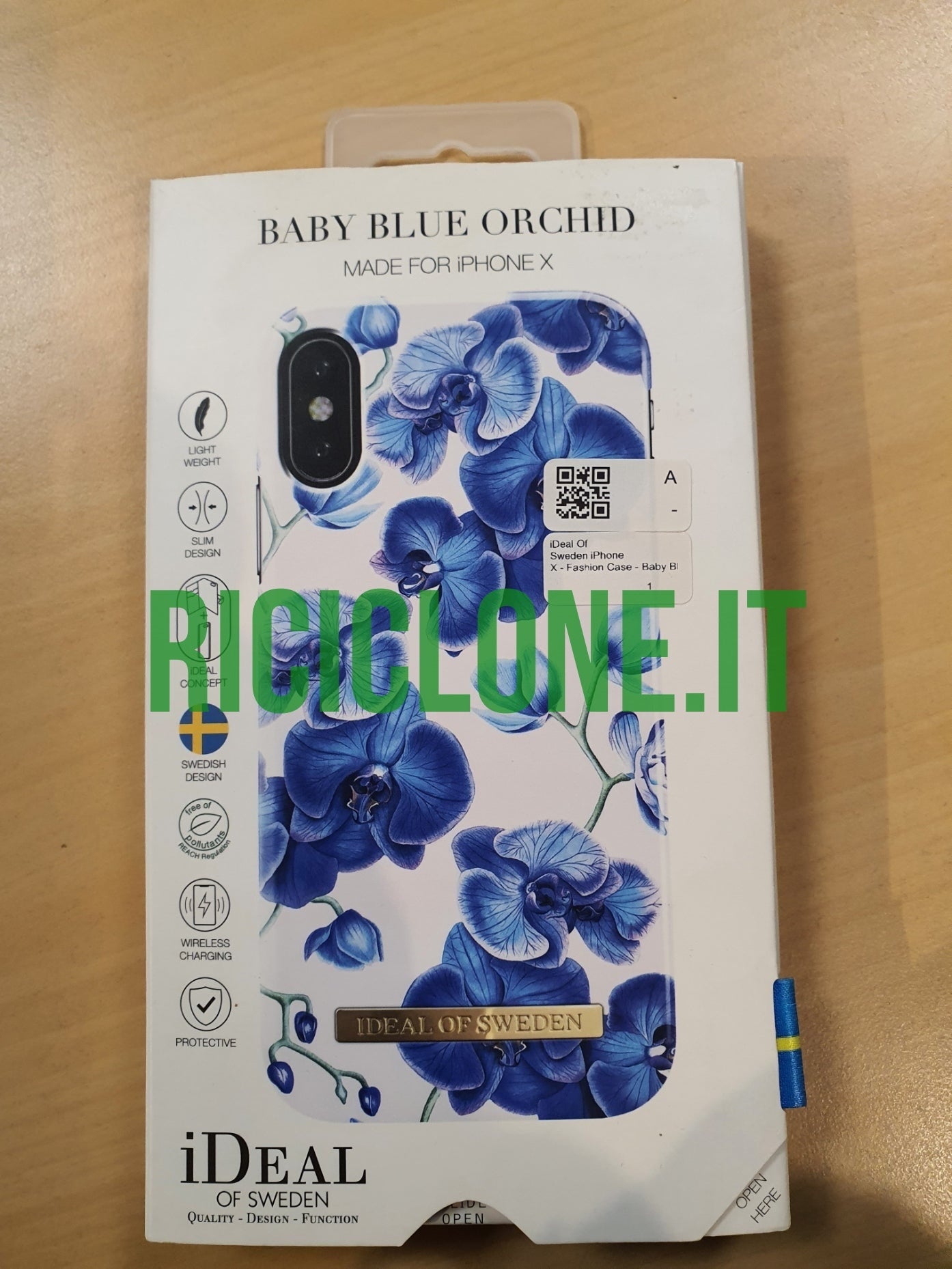 Cover Apple iPhone X in plastica stampata