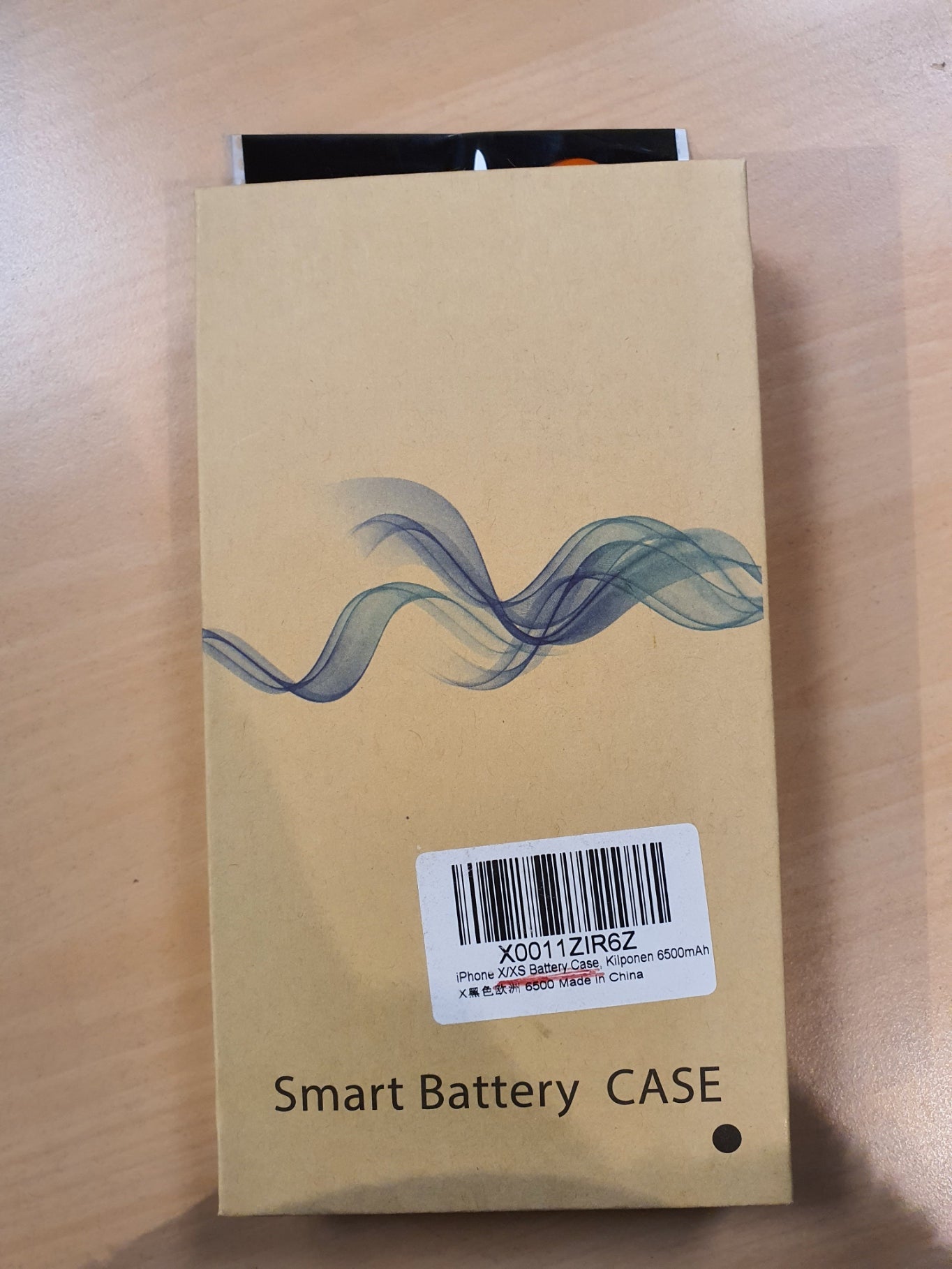 Cover Apple iPhone X / XS Smart Battery Case nero