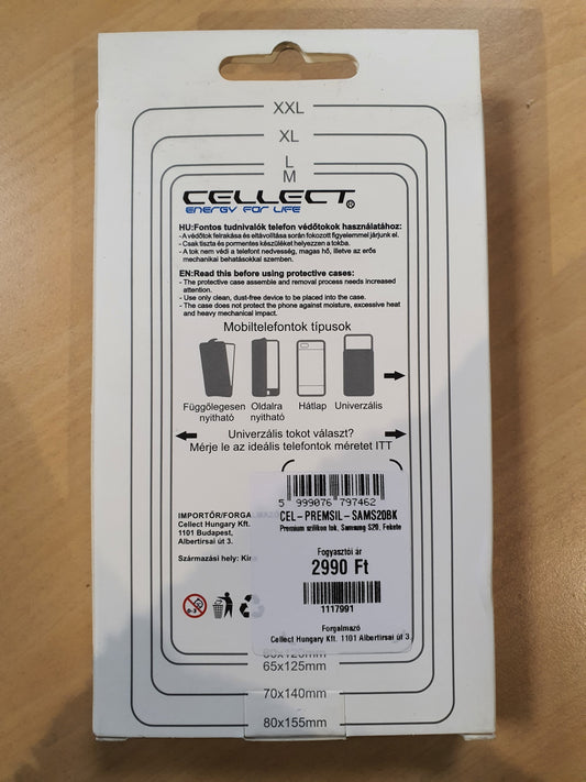 Cover Samsung Galaxy S20 silicone