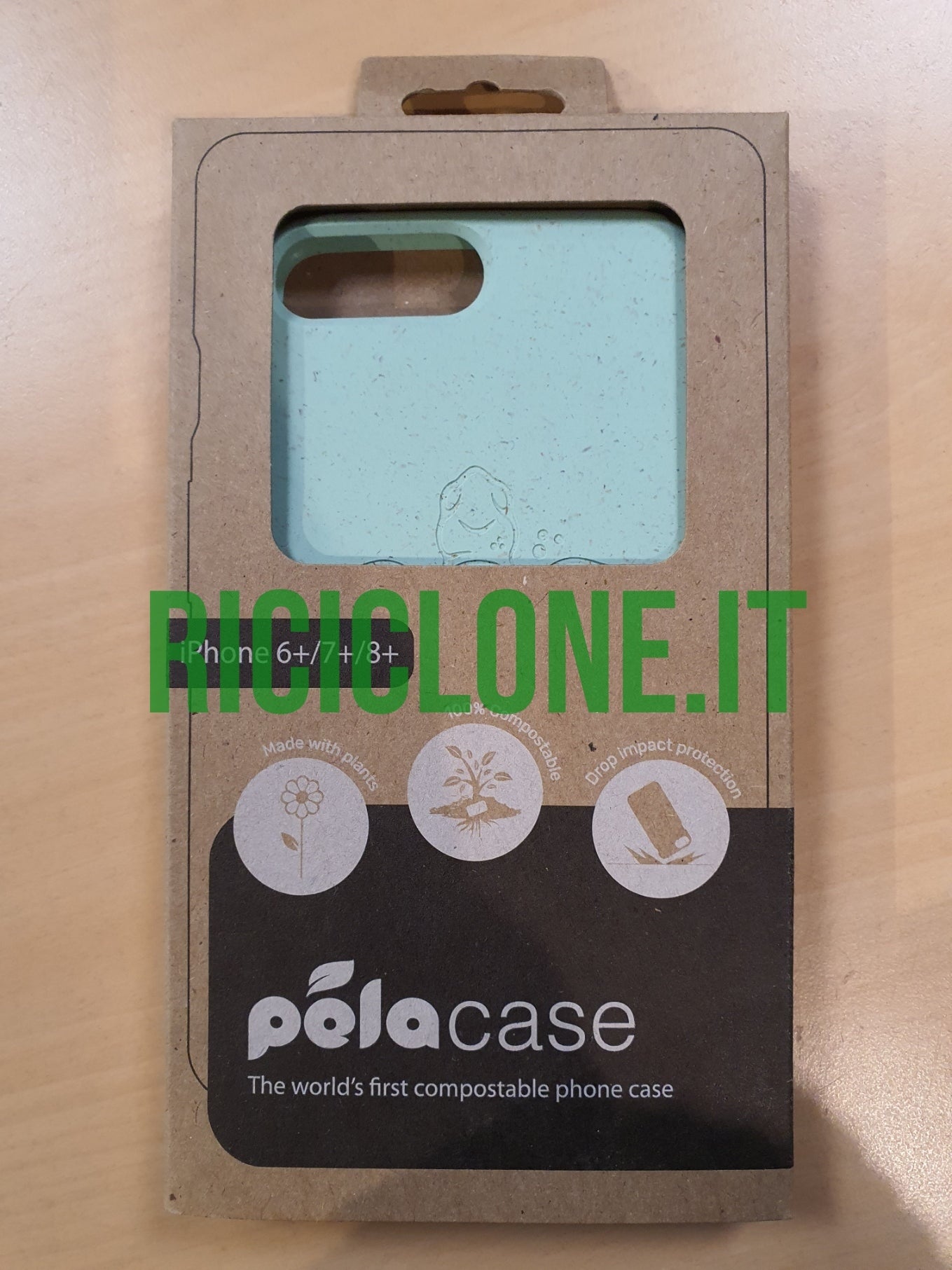 Cover Apple iPhone 8 Plus / 7 Plus / 6 Plus / 6S Plus compostabile
