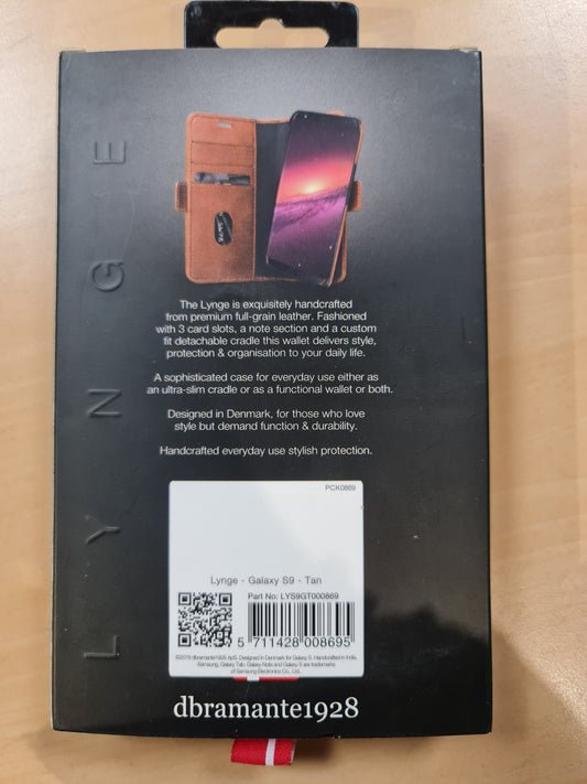 Cover Samsung Galaxy S9 a libro in pelle