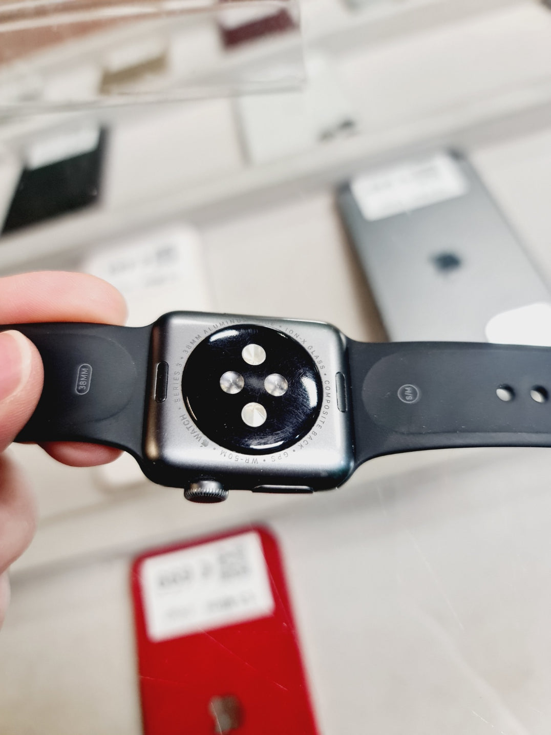 Apple Watch Serie 3 GPS - 38mm - alluminio - grigio