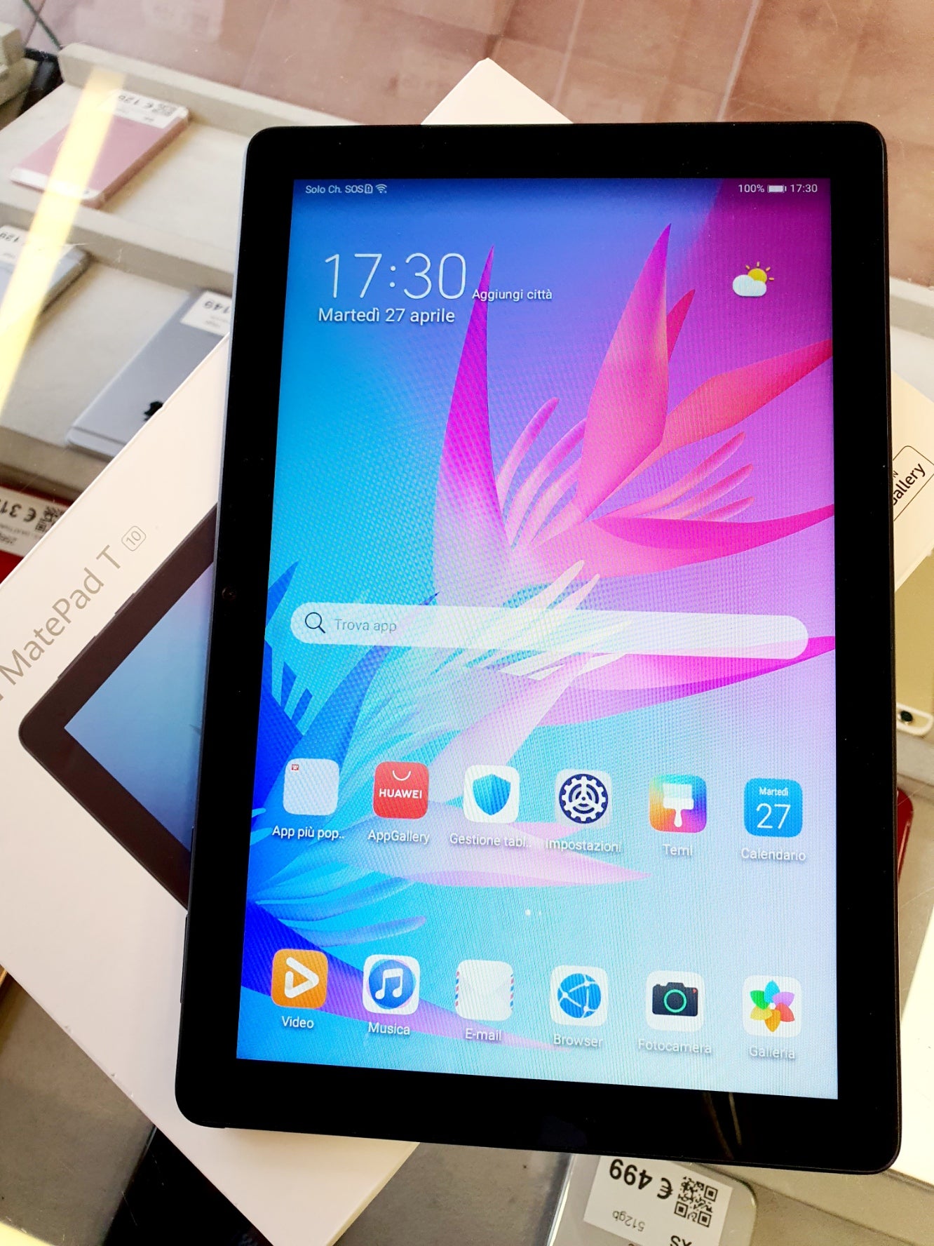 Huawei MatePad T 10 - 32gb - wifi + cell - blu