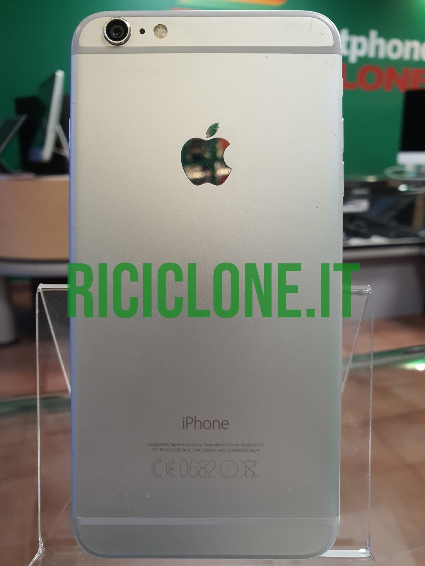 Apple iPhone 6S plus - 16gb - grigio