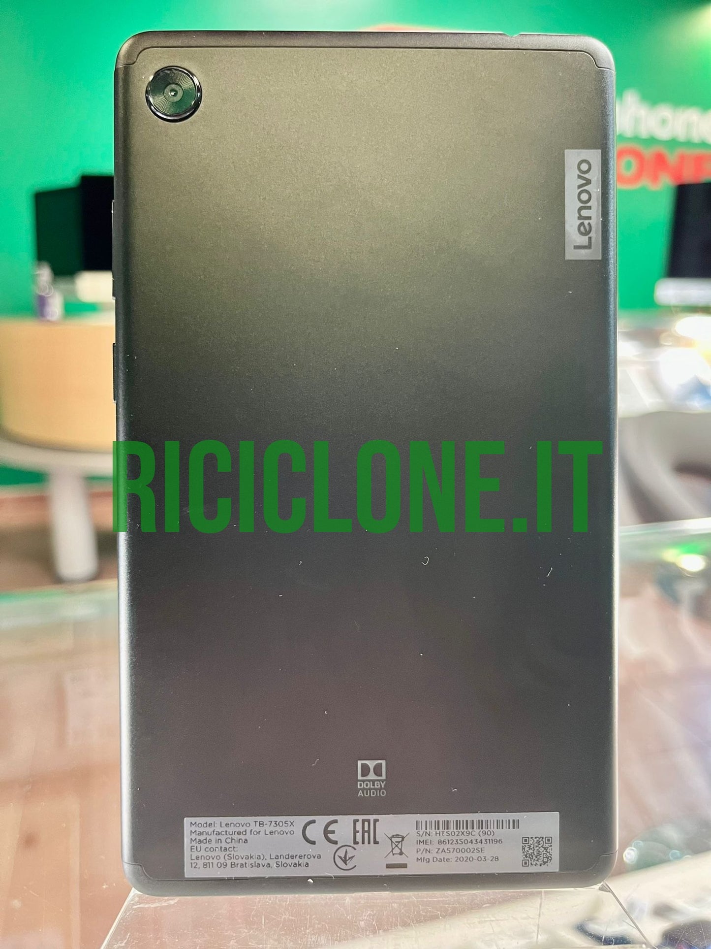 Lenovo Tab M7 - 16gb - cellular - nero