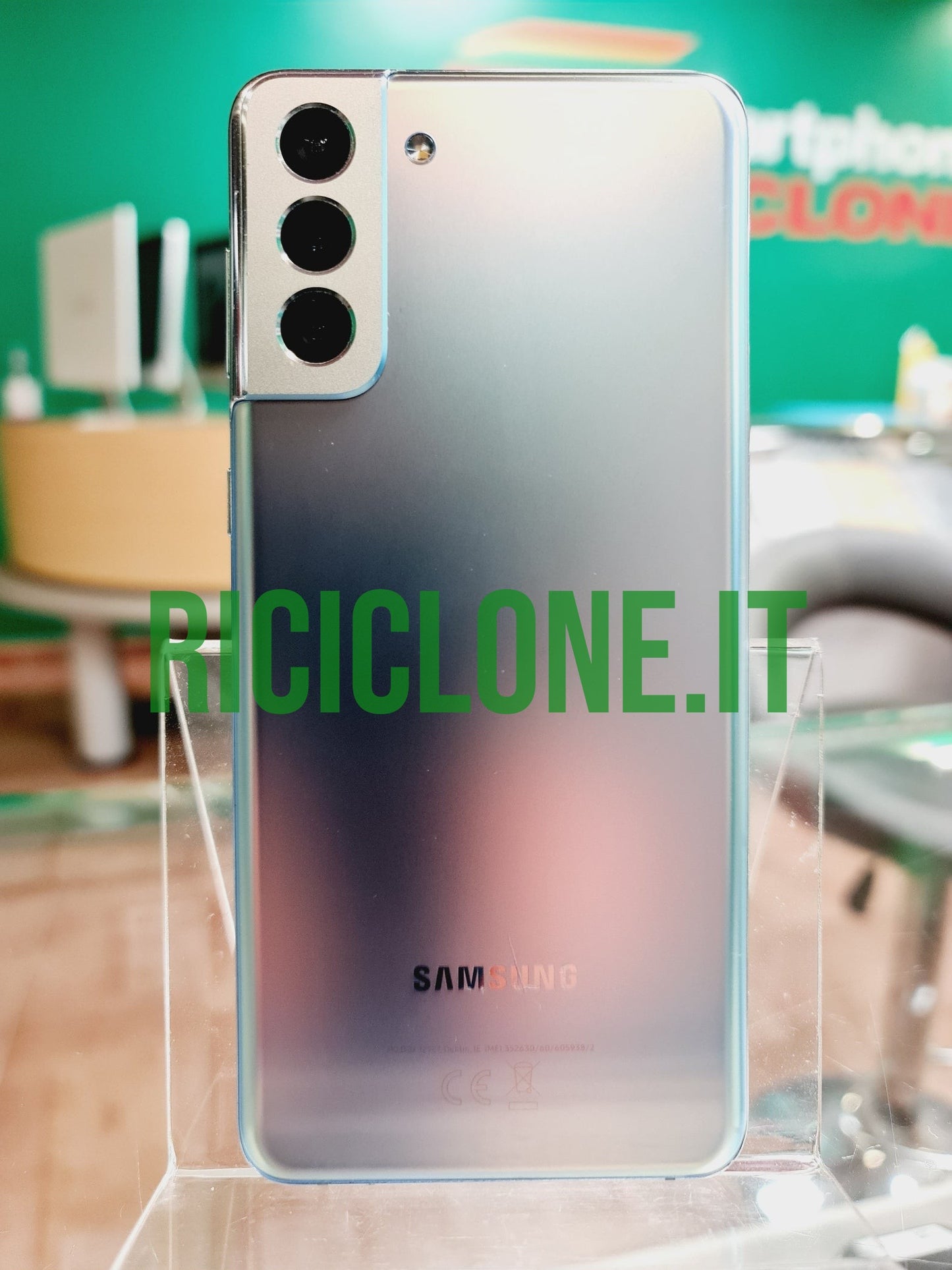 Samsung Galaxy S21 Plus - 5G - 128gb - argento