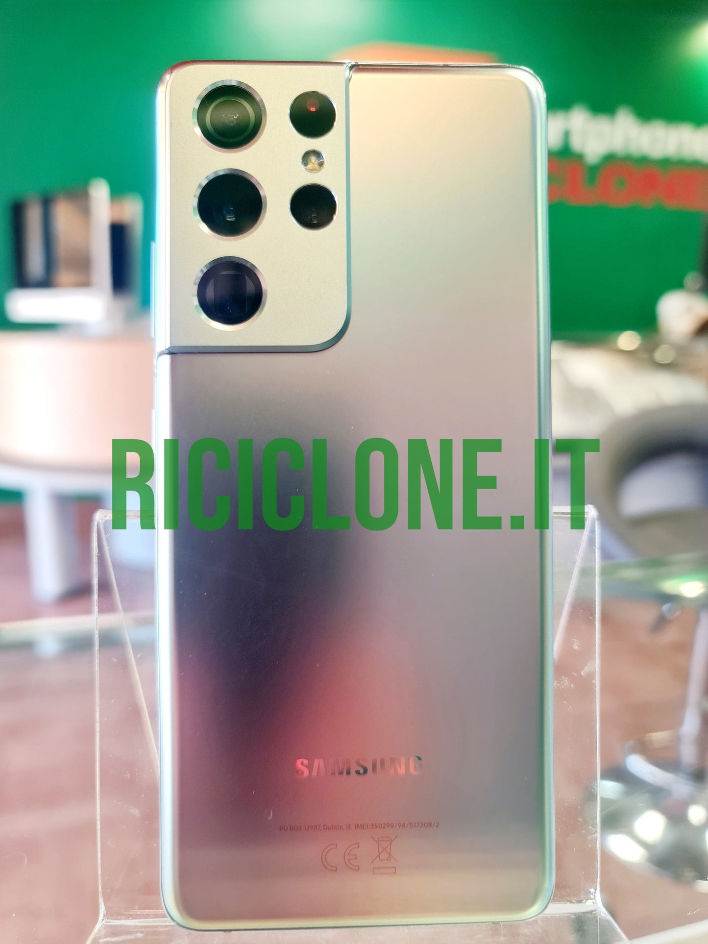 Samsung Galaxy S21 ultra - 512gb - 5G - argento