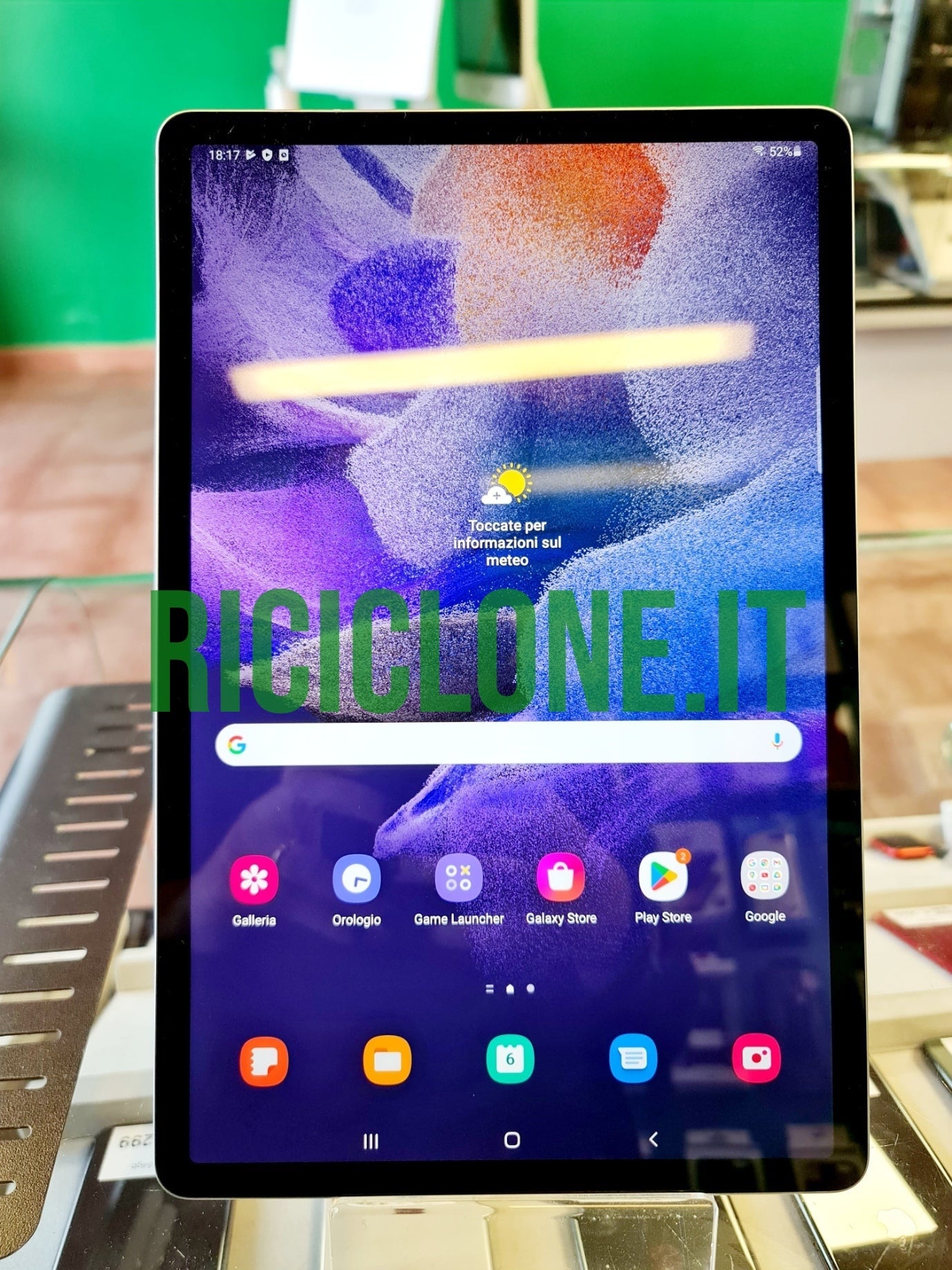 Samsung Galaxy Tab S7 FE - Wi-fi- 64gb - argento