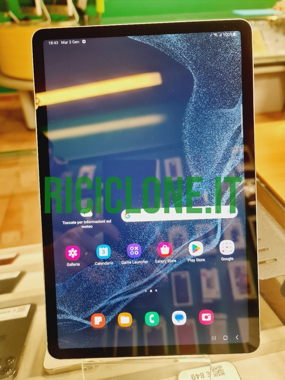 Samsung Galaxy Tab S8 - 5G - 128gb - argento