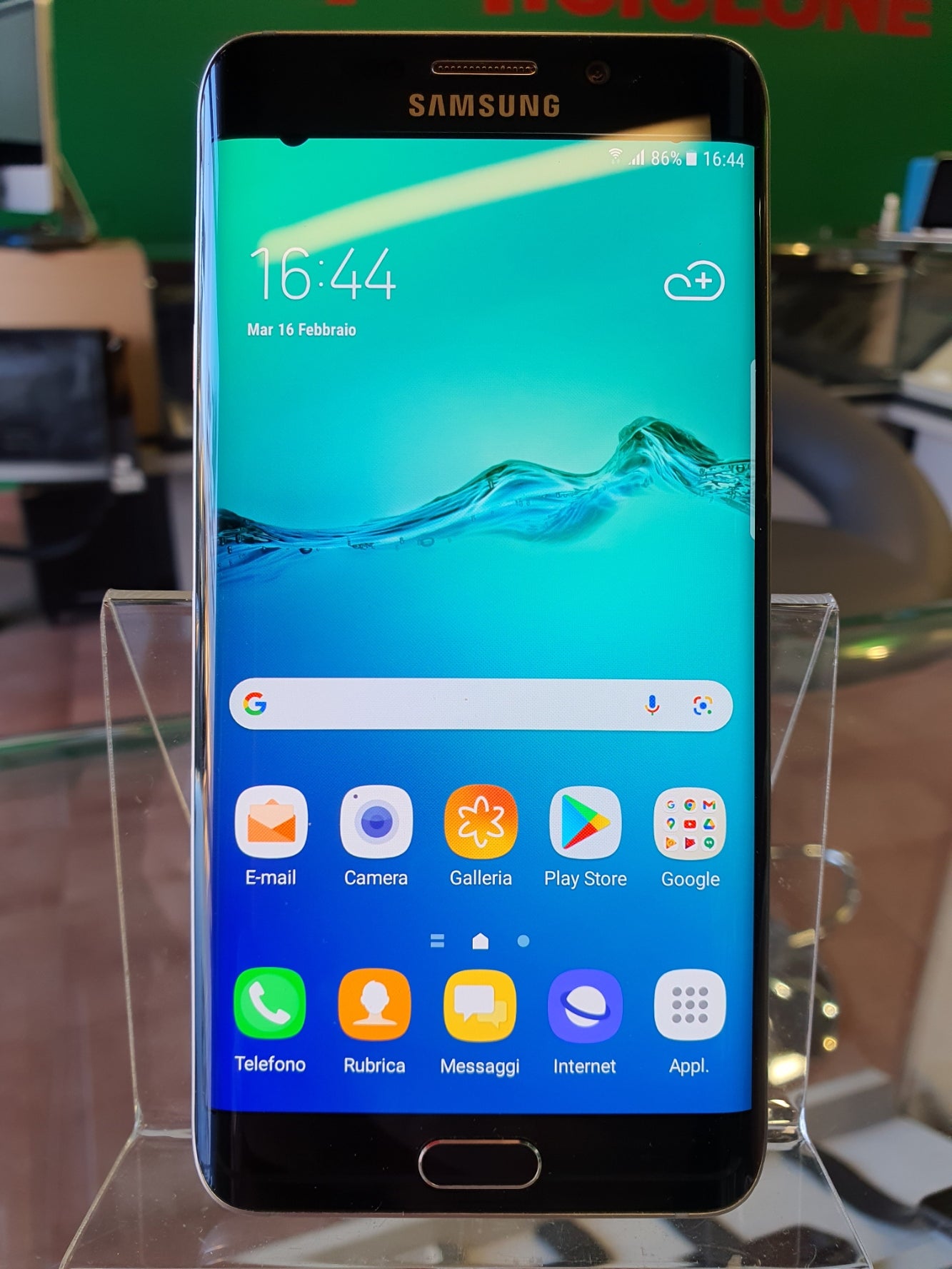 Samsung Galaxy S6 Edge Plus - 32gb - nero