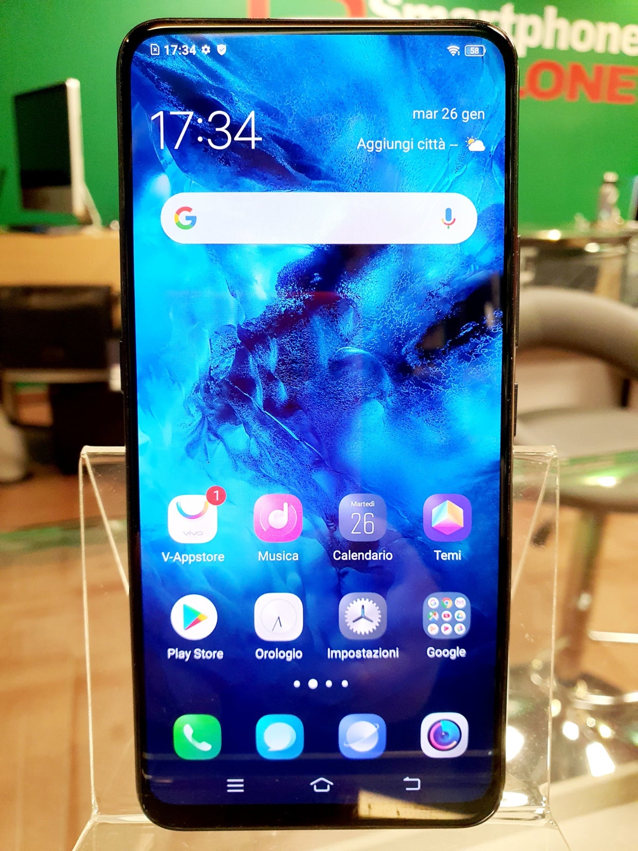 Vivo Nex S - 128gb - blu