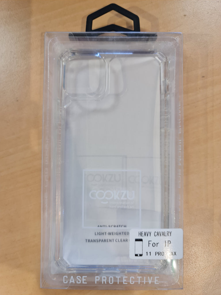 Cover Apple iPhone 11 Pro Max in plastica trasparente