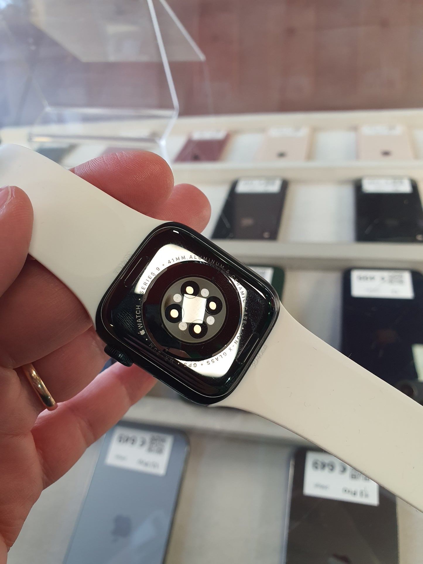 Apple Watch Serie 9 GPS - 41mm - alluminio - nero