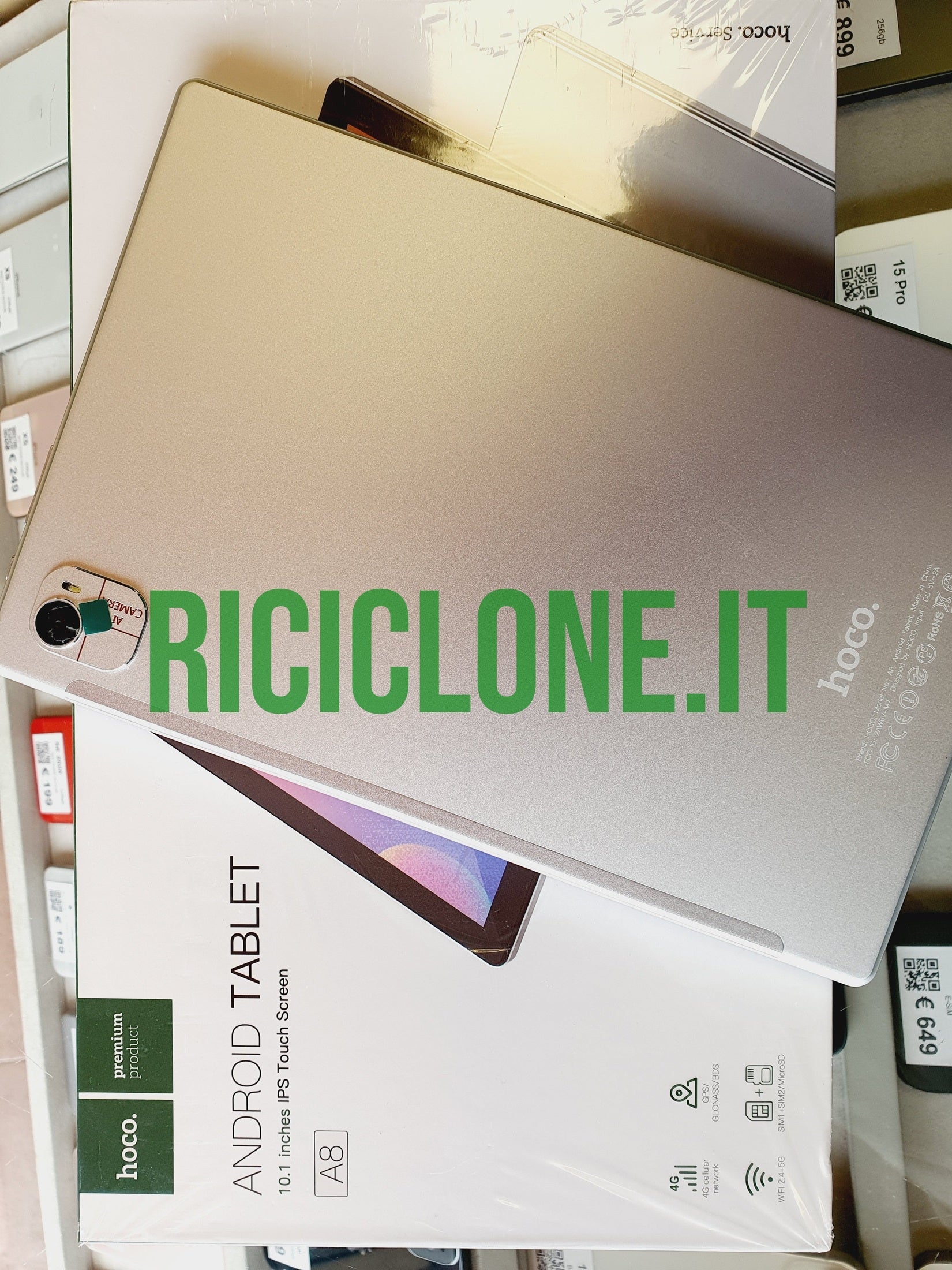 Hoco A8 - cellular - 128gb - grigio NUOVO