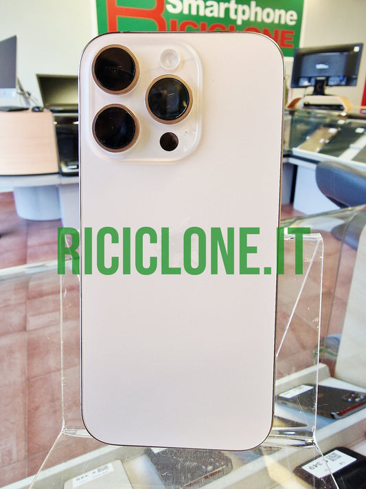 Apple iPhone 16 Pro - 256gb - titanio sabbia