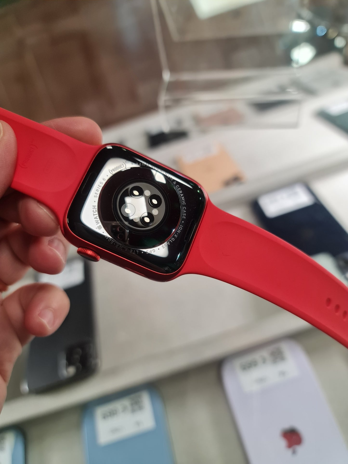 Apple Watch Serie 6 cell - 44mm - alluminio - rosso