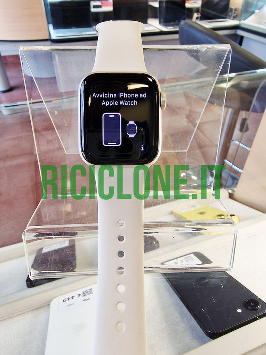 Apple Watch SE 3 GPS - 40mm - alluminio - bianco