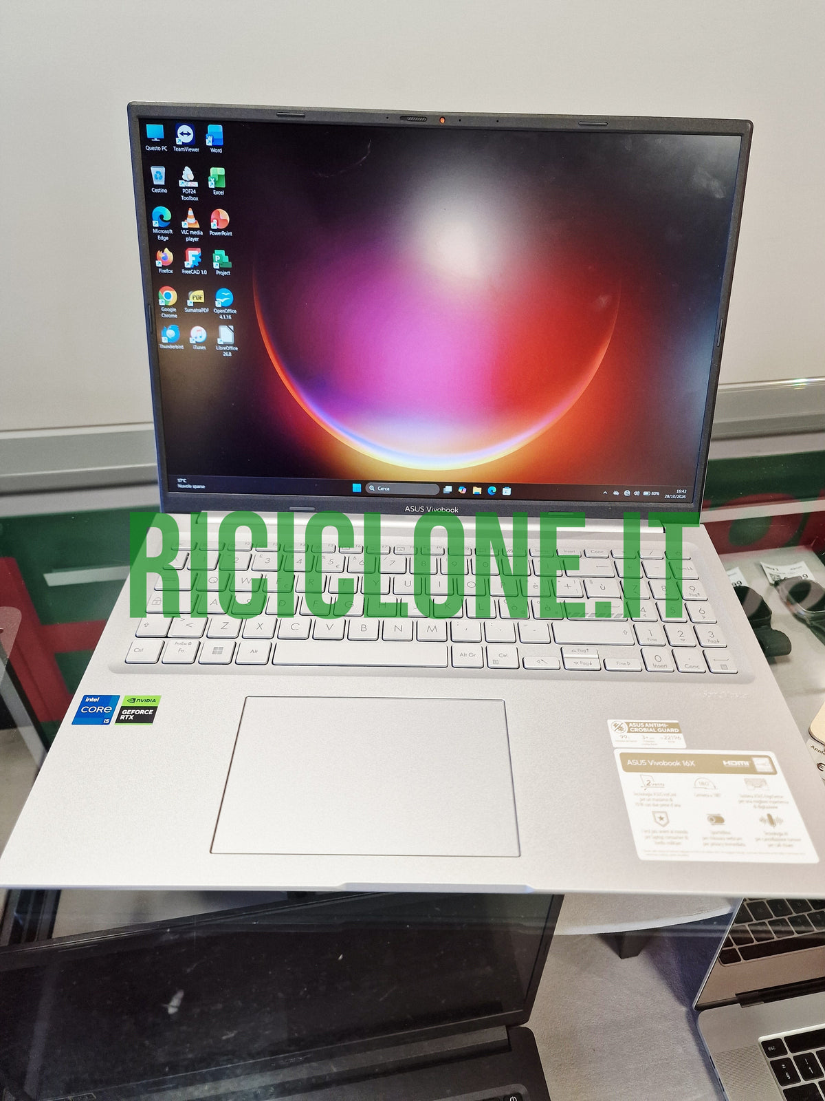 Asus VivoBook 16X - 16" - 16gb RAM - 500gb SSD