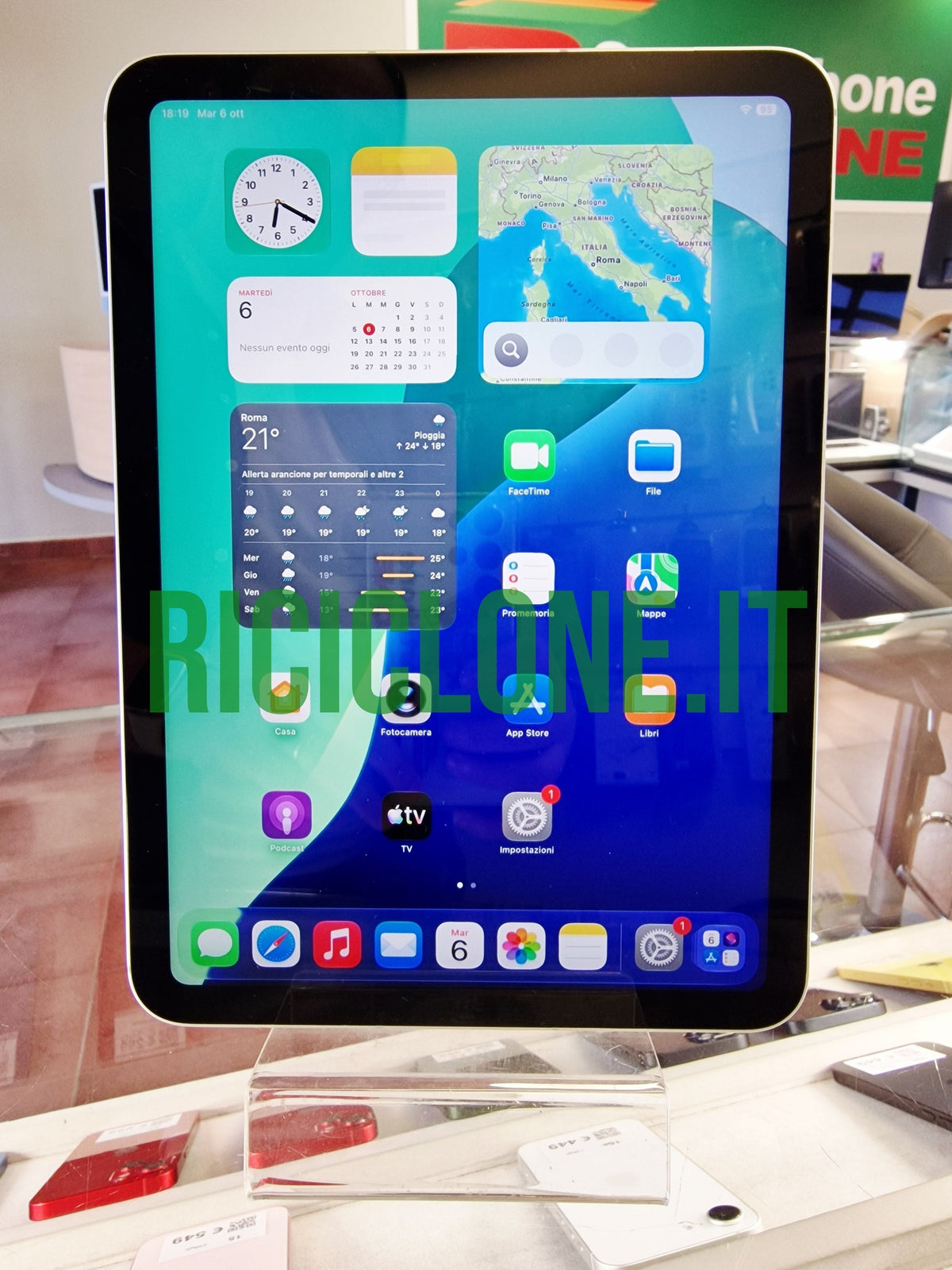 Apple iPad 10 generazione (2022) - 64gb - cellular - argento