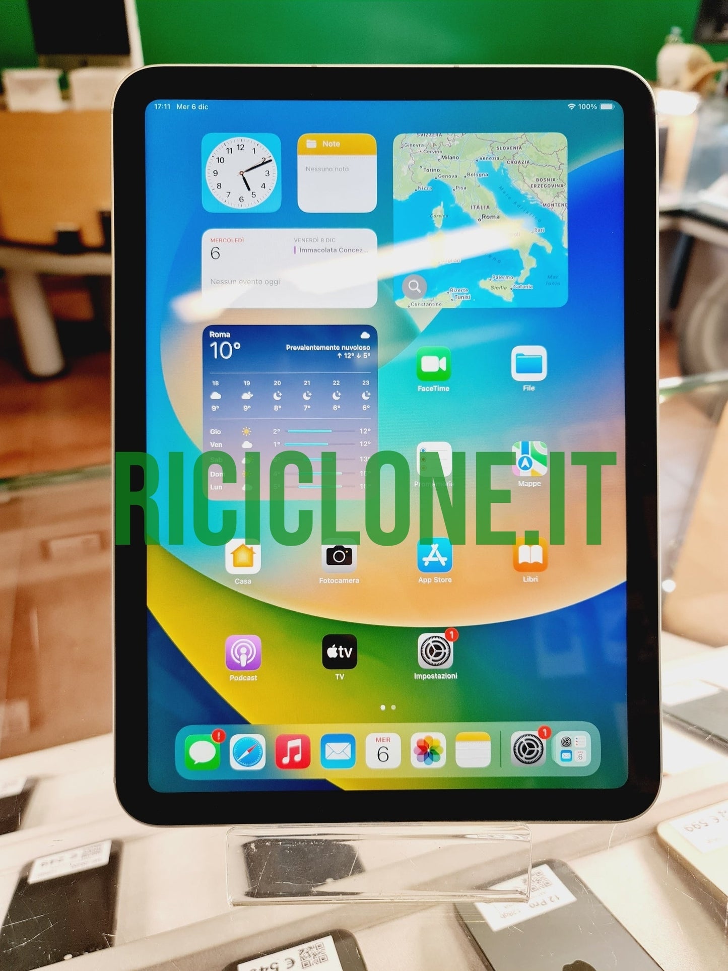 Apple iPad 10 generazione (2022) - 64gb - wifi+cell - argento