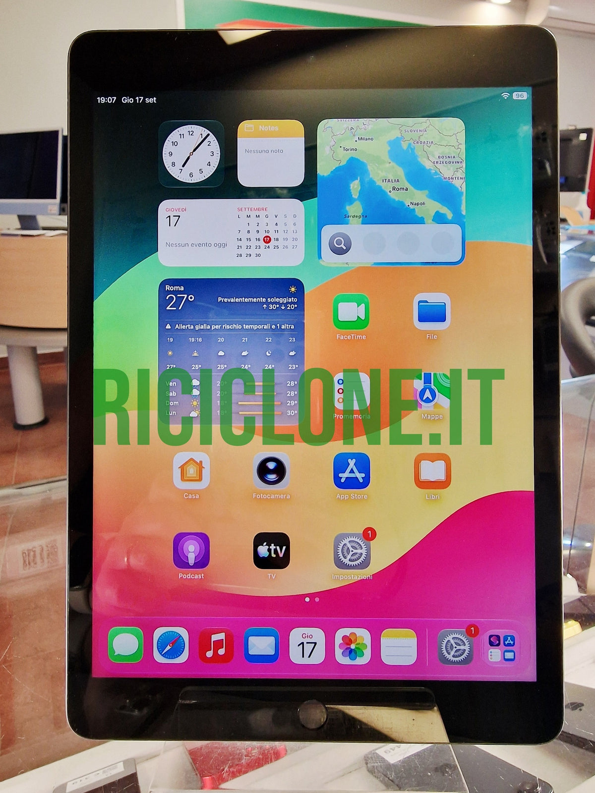 Apple iPad 9 generazione (2021) - 64gb - wifi - grigio