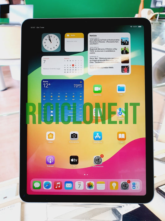 Apple iPad Air 4 generazione (2020) - 64gb - wifi - blu