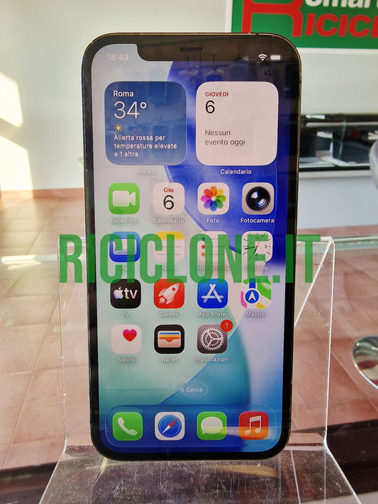 Apple iPhone 12 Pro - 256gb - grigio