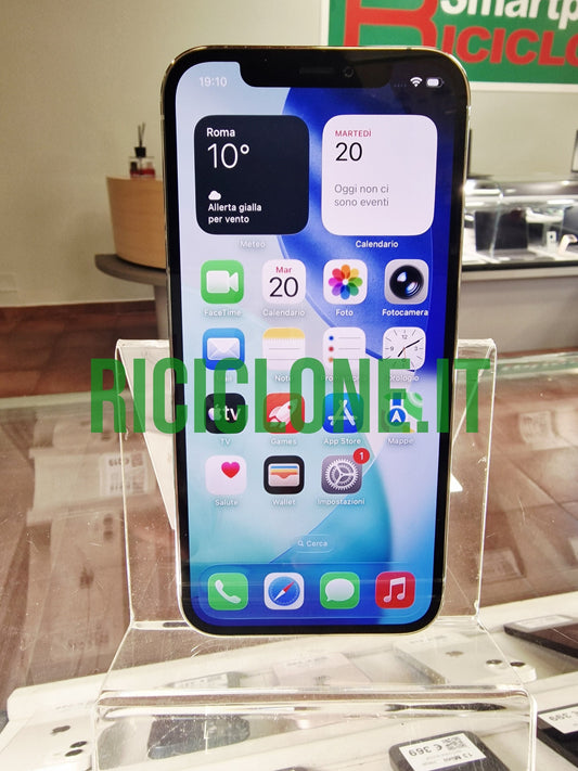Apple iPhone 12 Pro - 256gb - argento