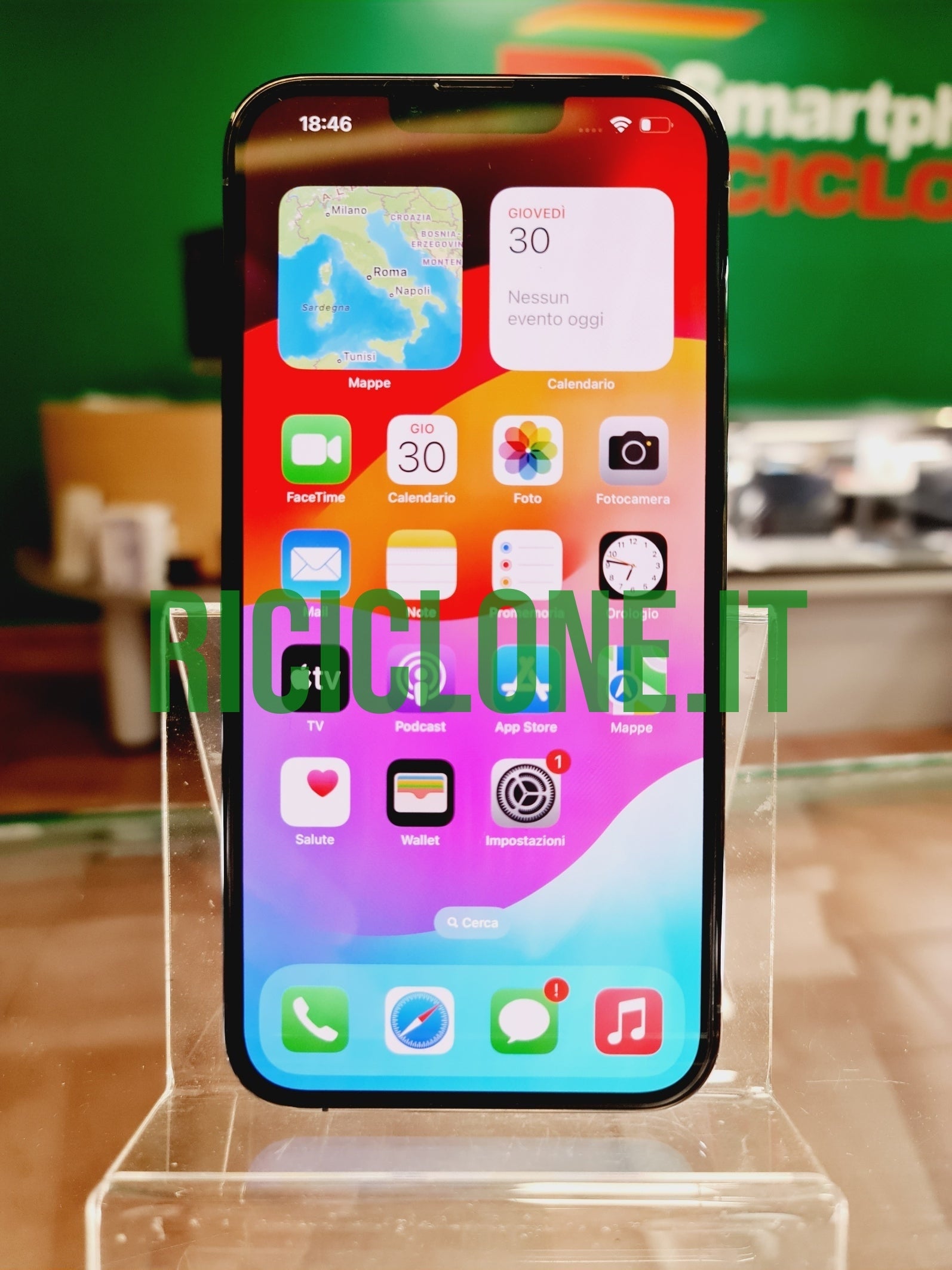 JETech Un Tocco Installa Pellicola Protettiva Per IPhone 13/13 Pro 6,1 Pollici, Vetro Teperato - Foto 2